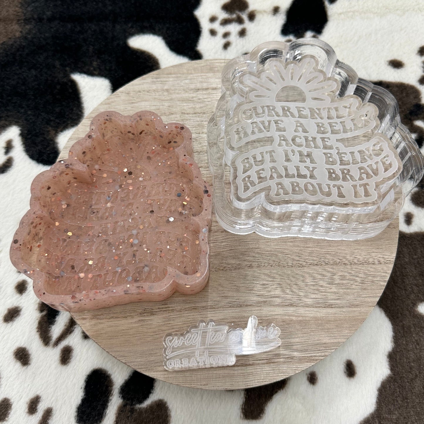 Currently Have a Bellyache Silicone Mold