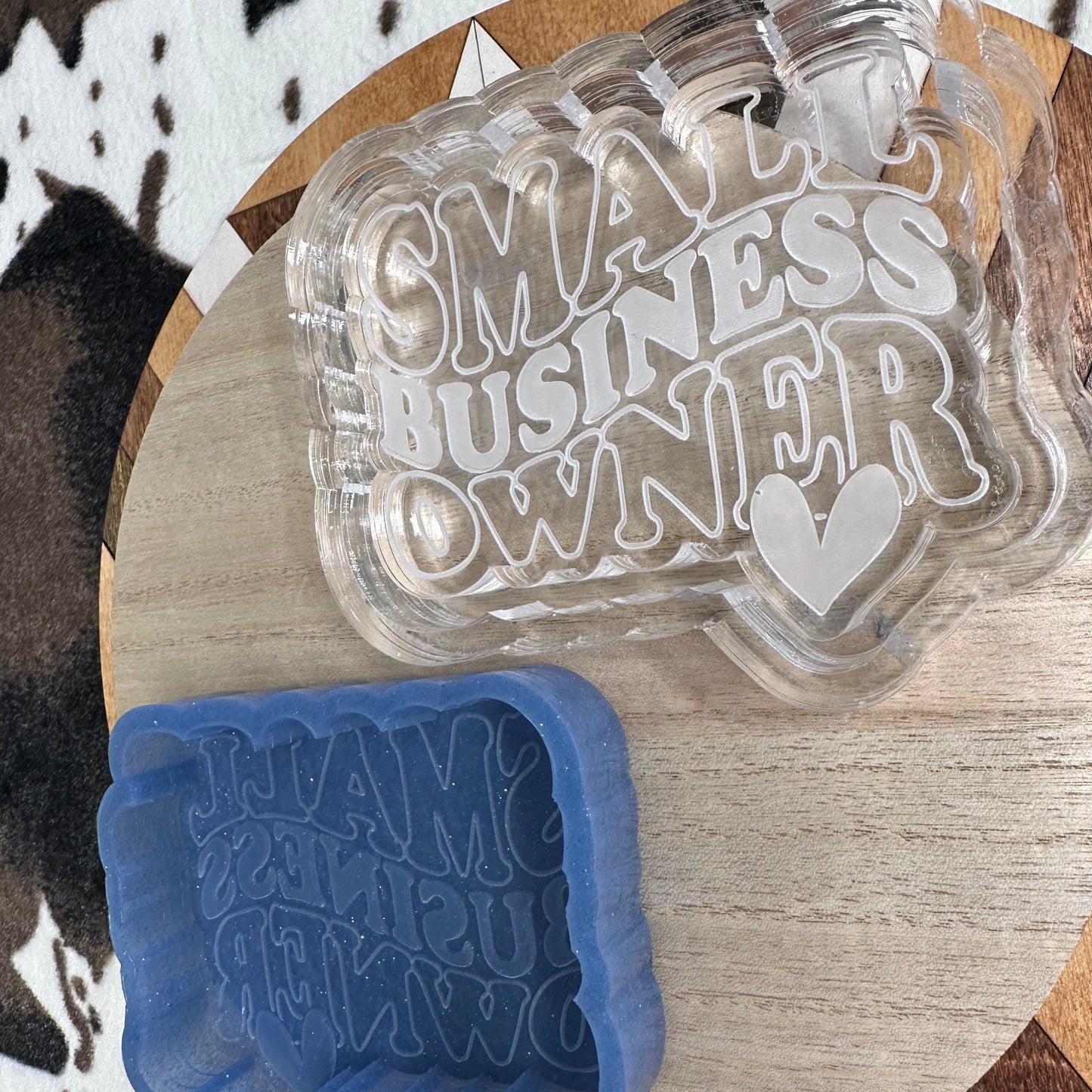 Small Business Owner Silicone Mold