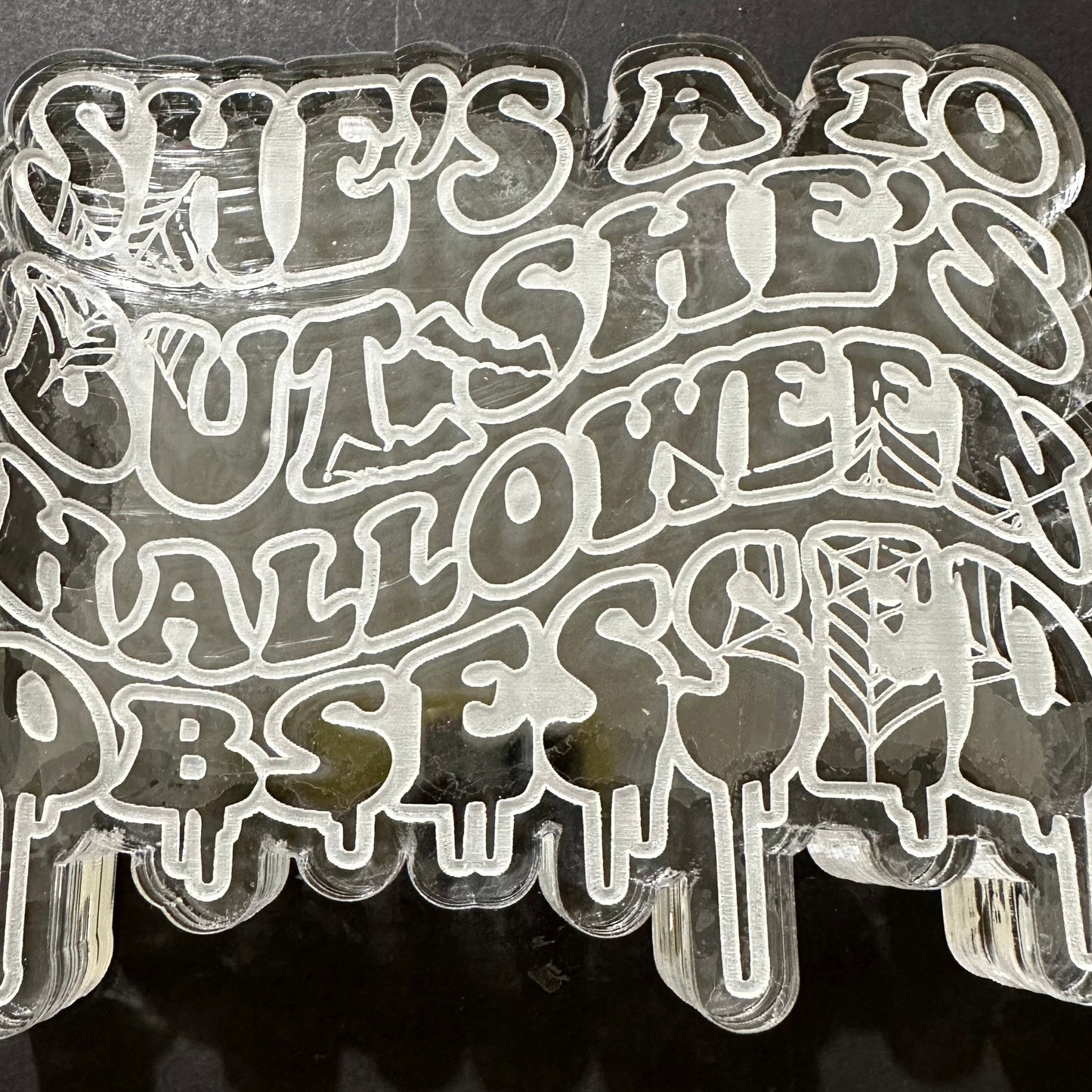 She's a 10 But She's Halloween Obsessed Silicone Mold