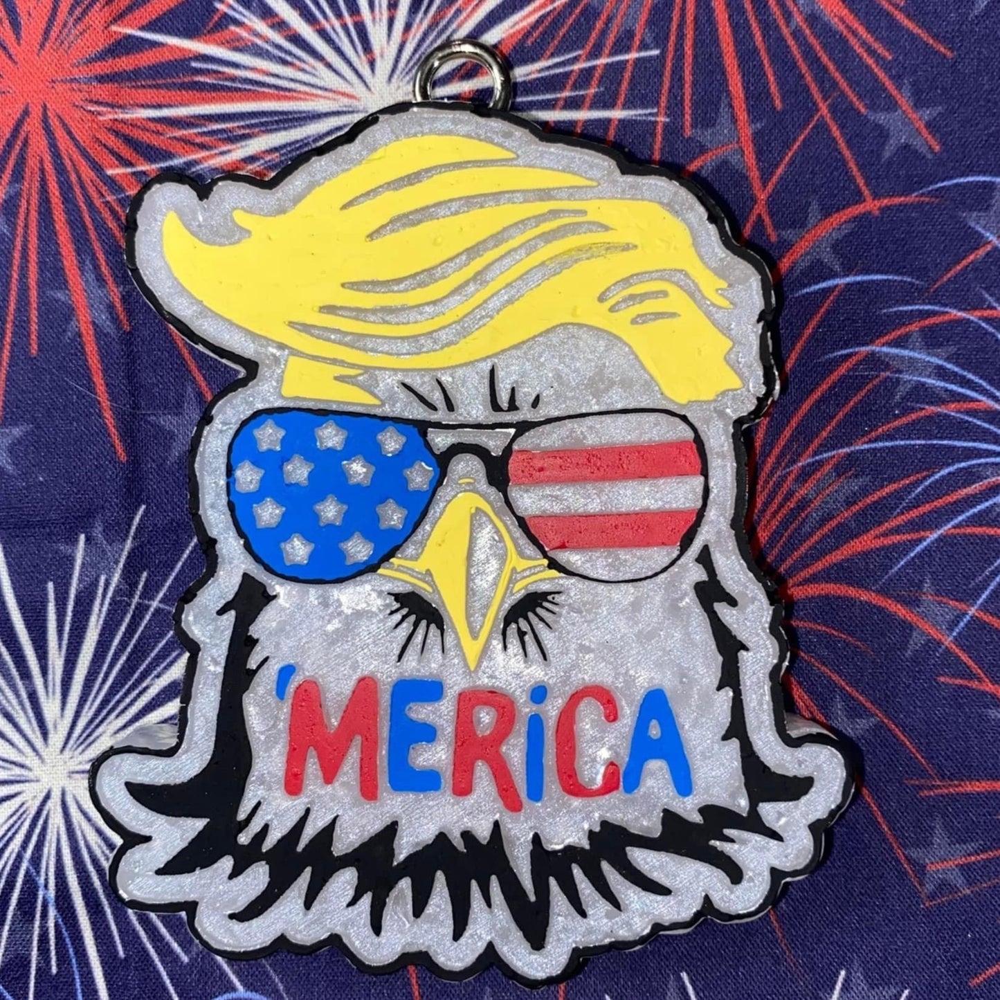 'Merica Eagle Head Silicone Mold