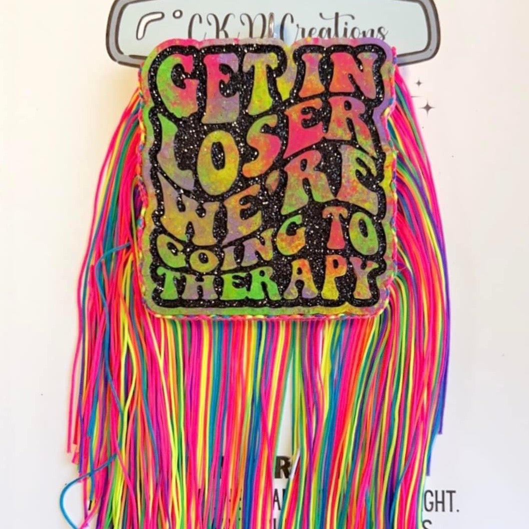 Get In Loser We're Going to Therapy Silicone Mold