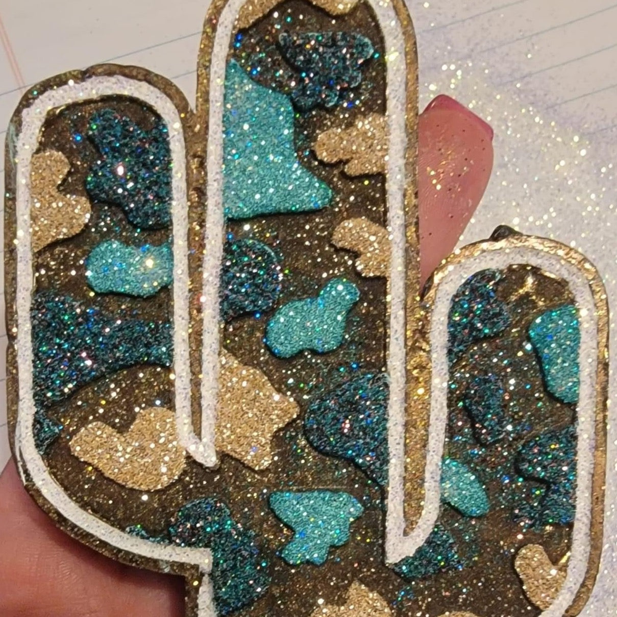 Cowhide Cactus Silicone Mold