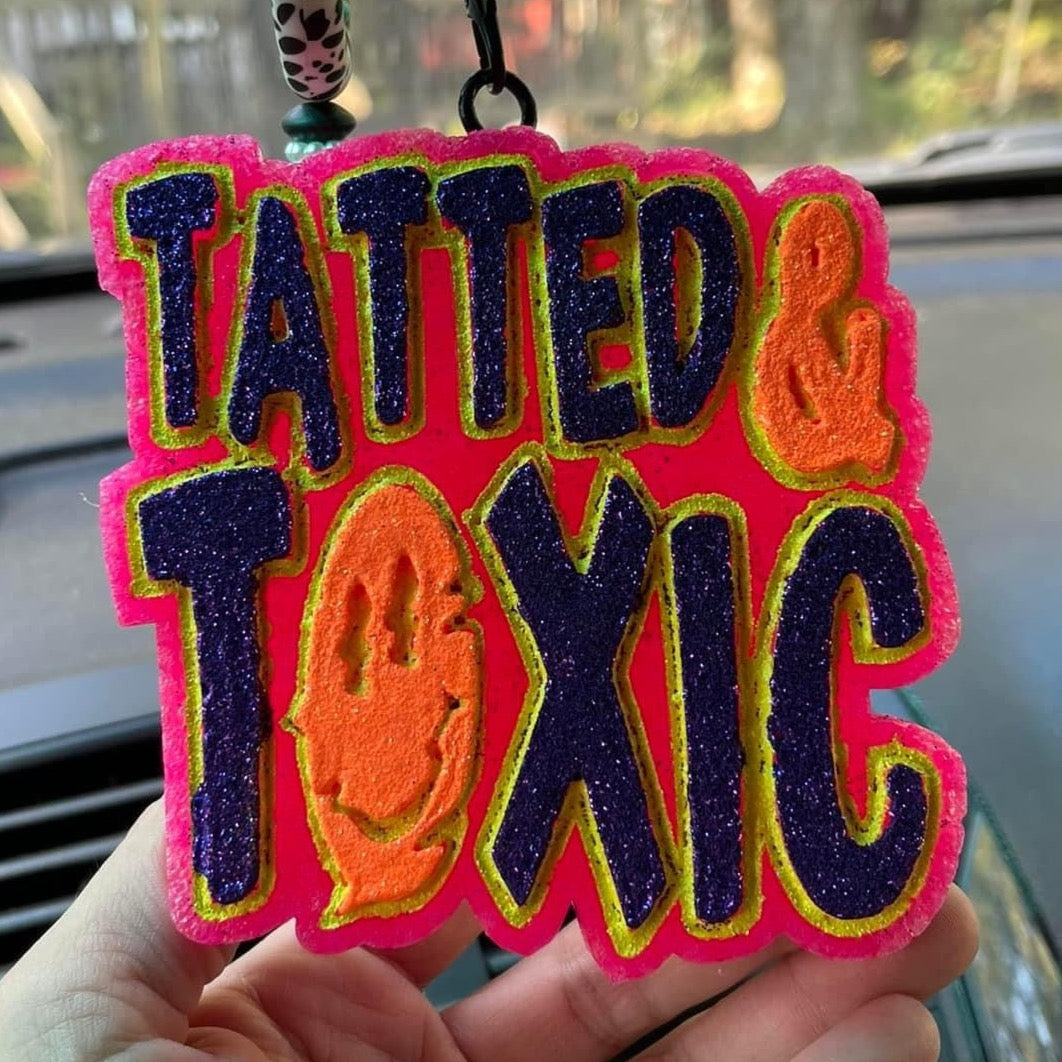 Tatted and Toxic Silicone Mold - Chastity