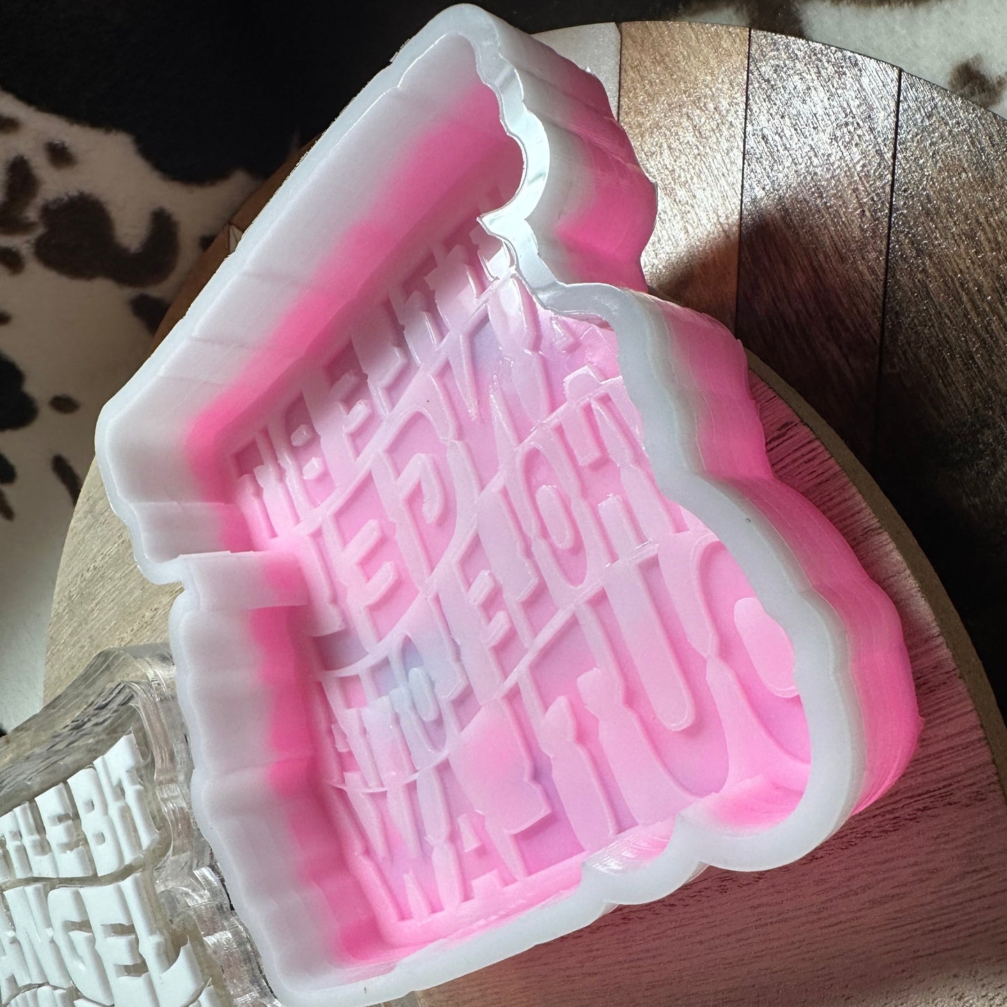 Little Bit Angel Whole Lotta Outlaw Silicone Mold