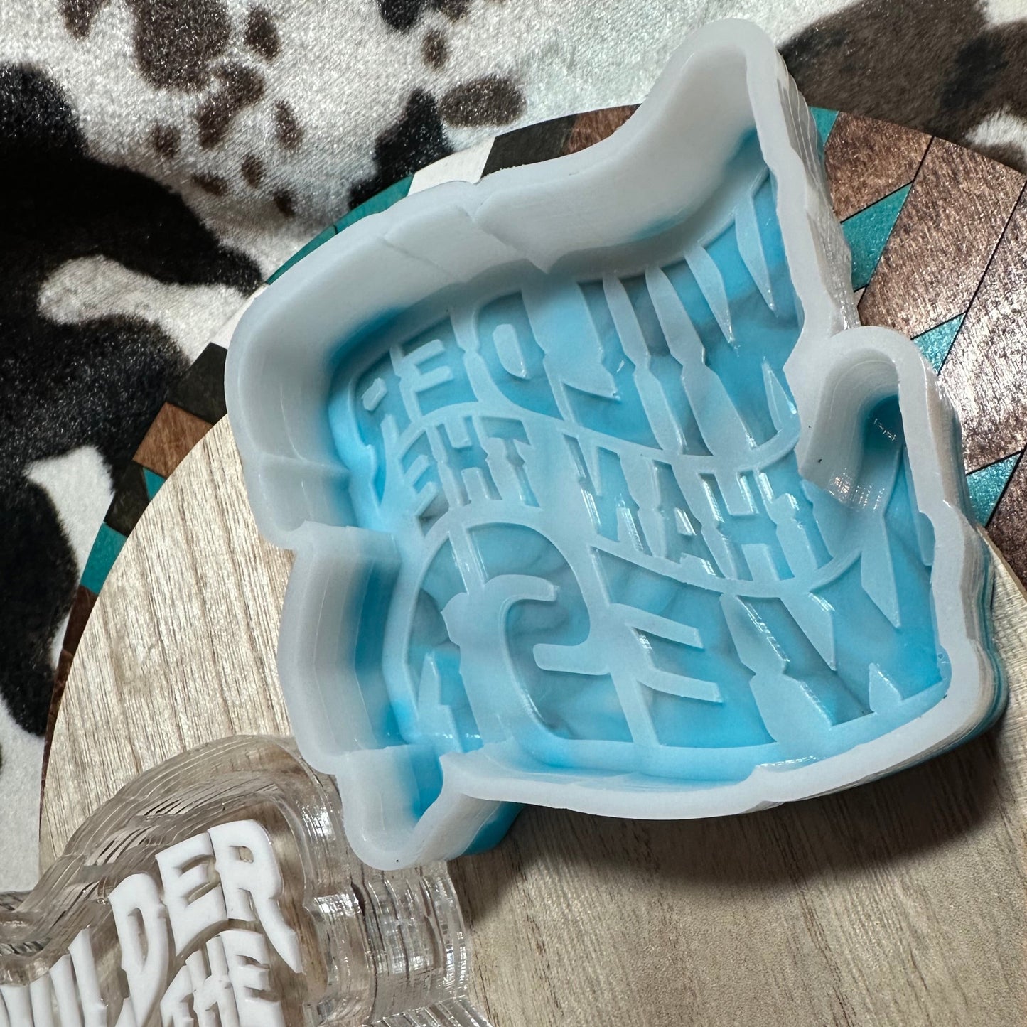 Wilder Than The West Silicone Mold