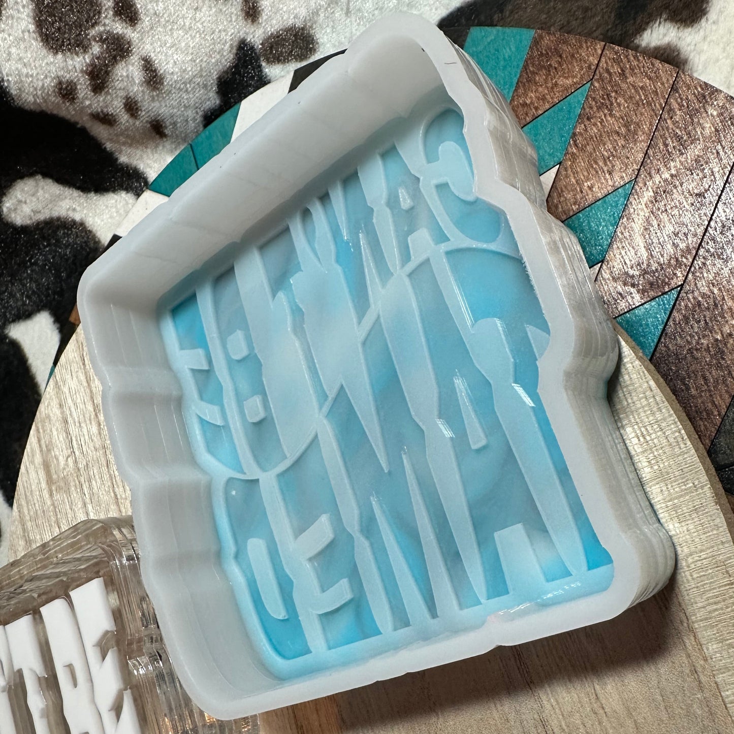 Can't Be Tamed Silicone Mold