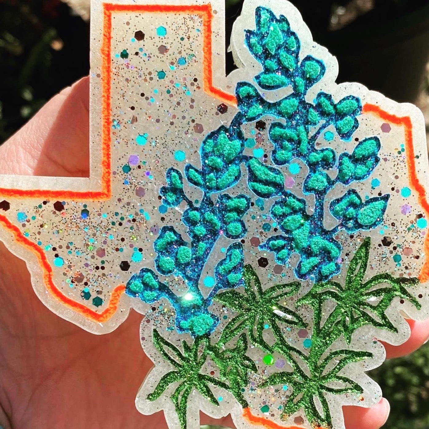Texas Blue Bonnets Silicone Mold - Savannah G.