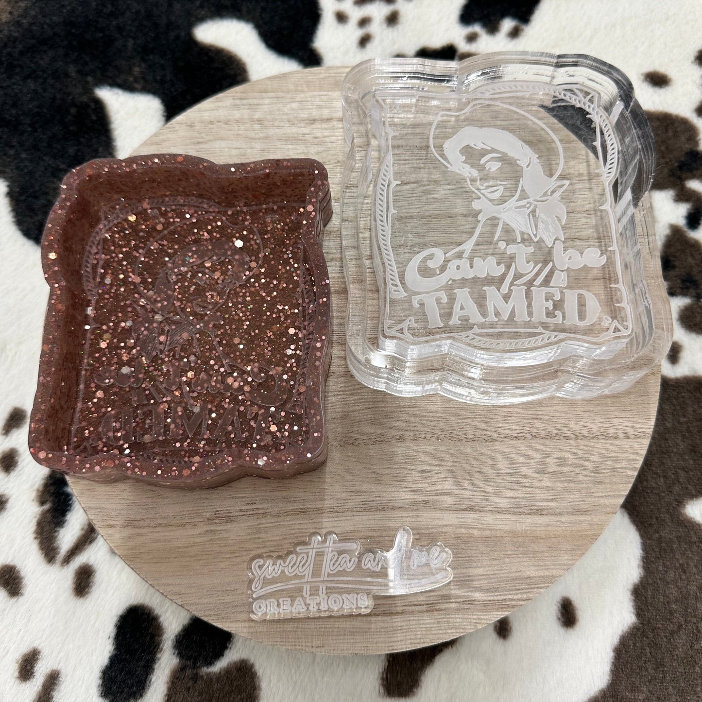 Can't Be Tamed Silicone Mold