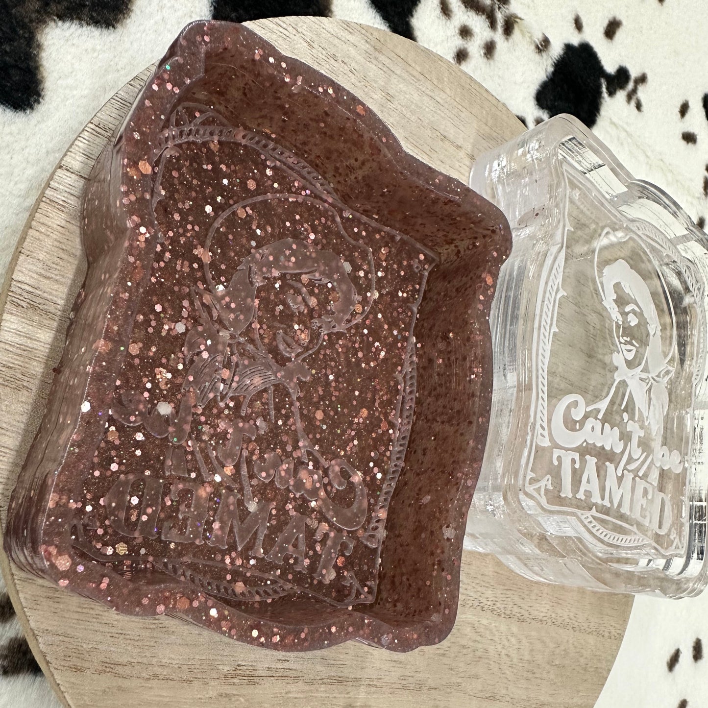 Can't Be Tamed Silicone Mold