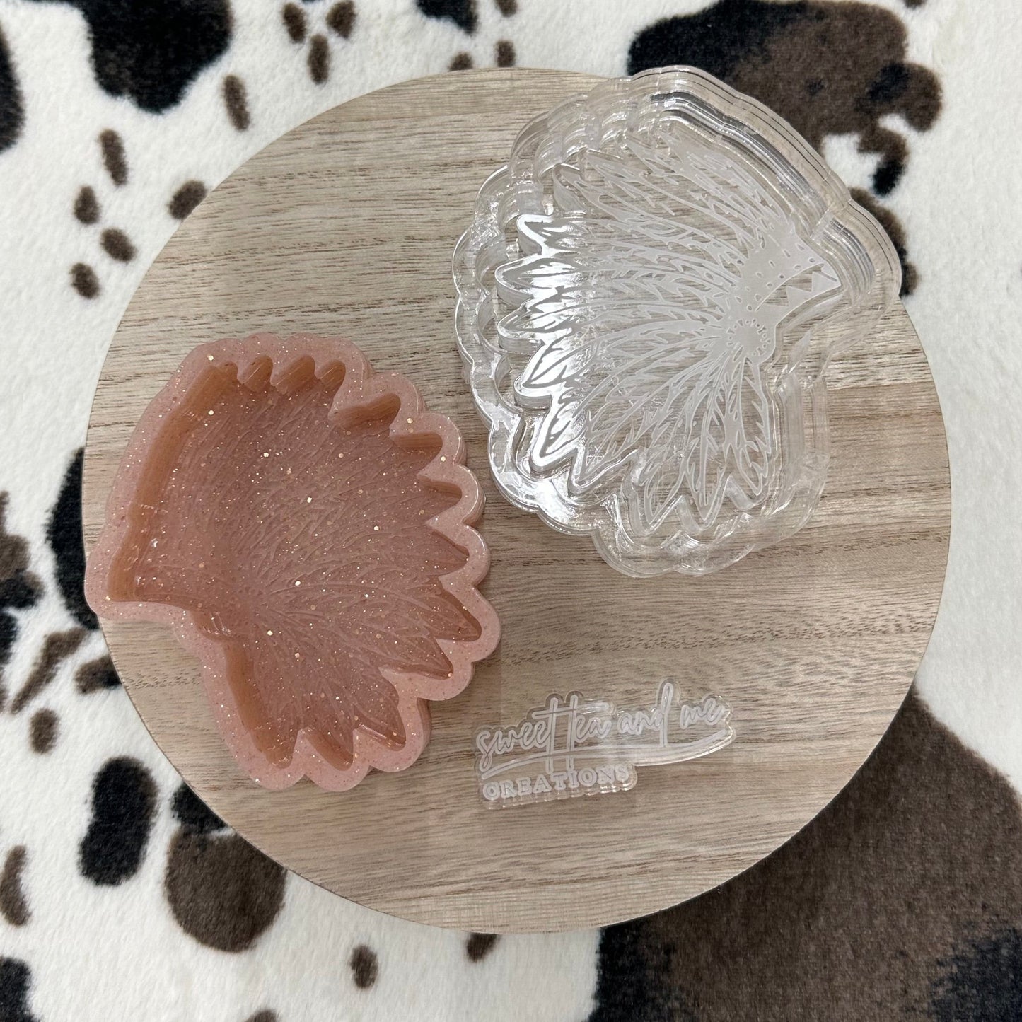 American Indian Head Dress Silicone Mold