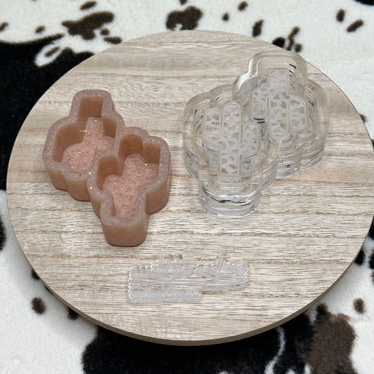 Cowhide Cactus Vent Clip Silicone Mold