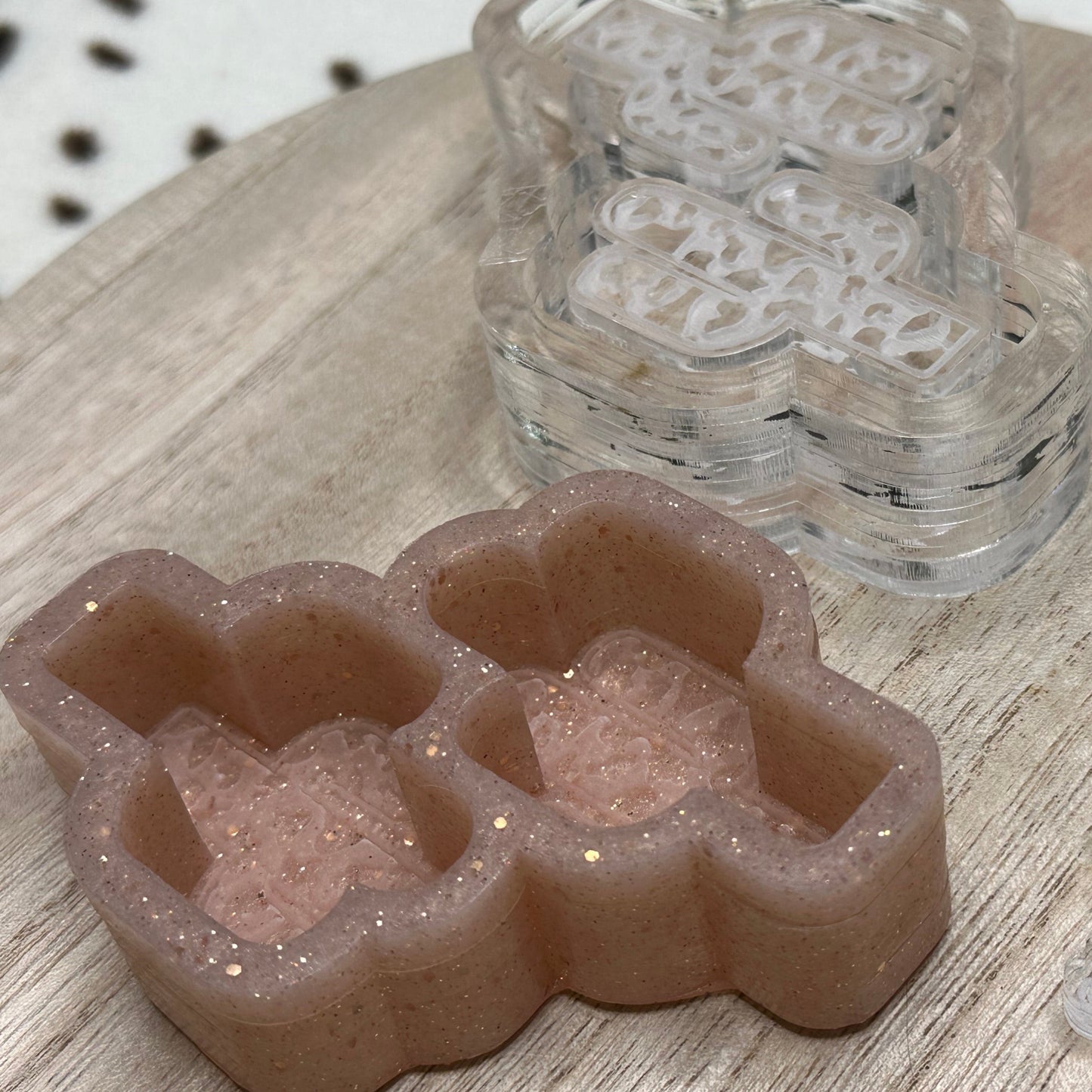 Cowhide Cactus Vent Clip Silicone Mold