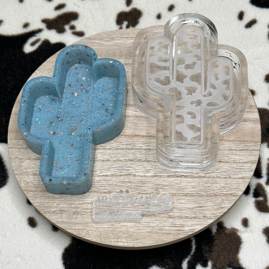 Cowhide Cactus Silicone Mold