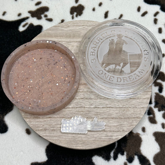 3 Barrels 2 Hearts Silicone Mold