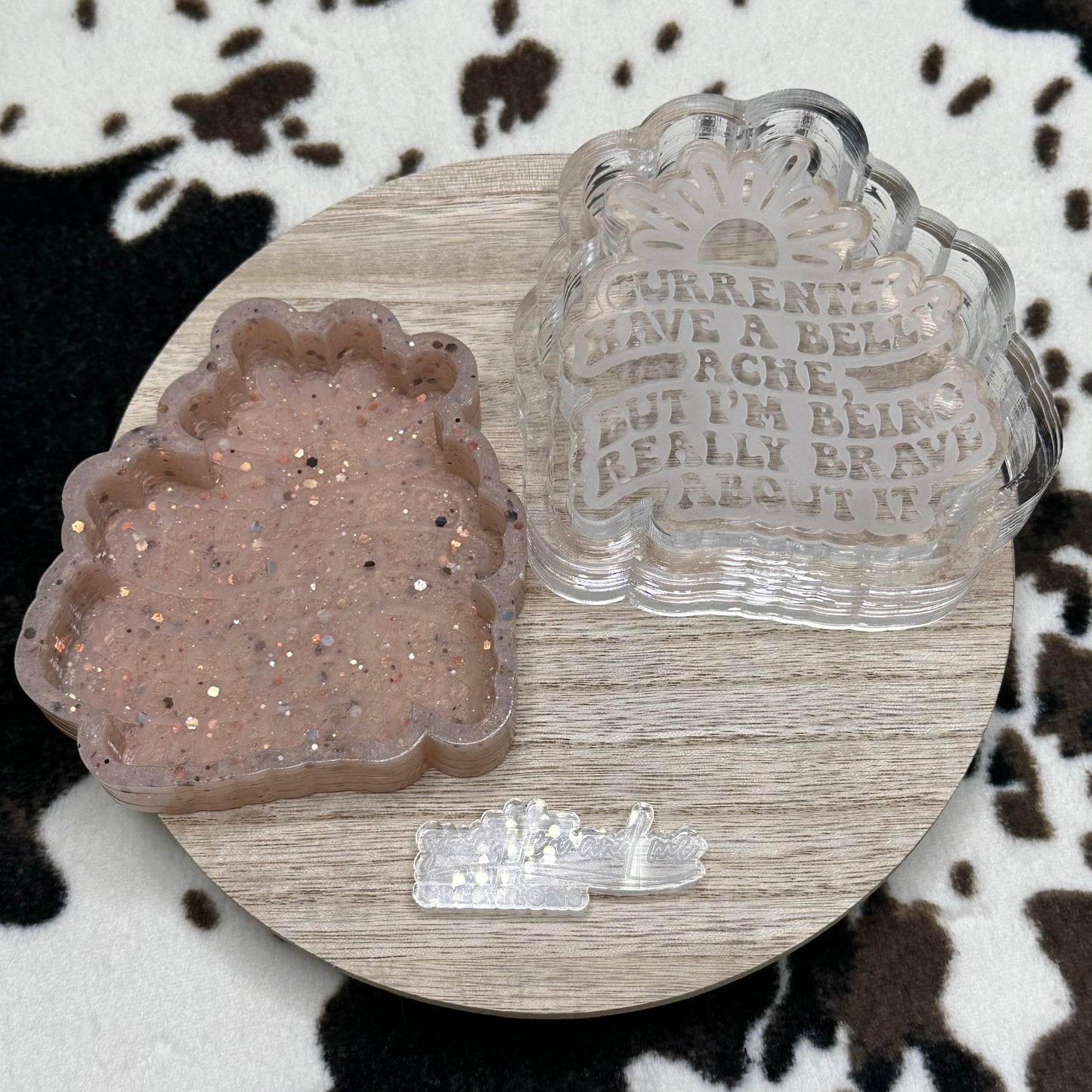 Currently Have a Bellyache Silicone Mold