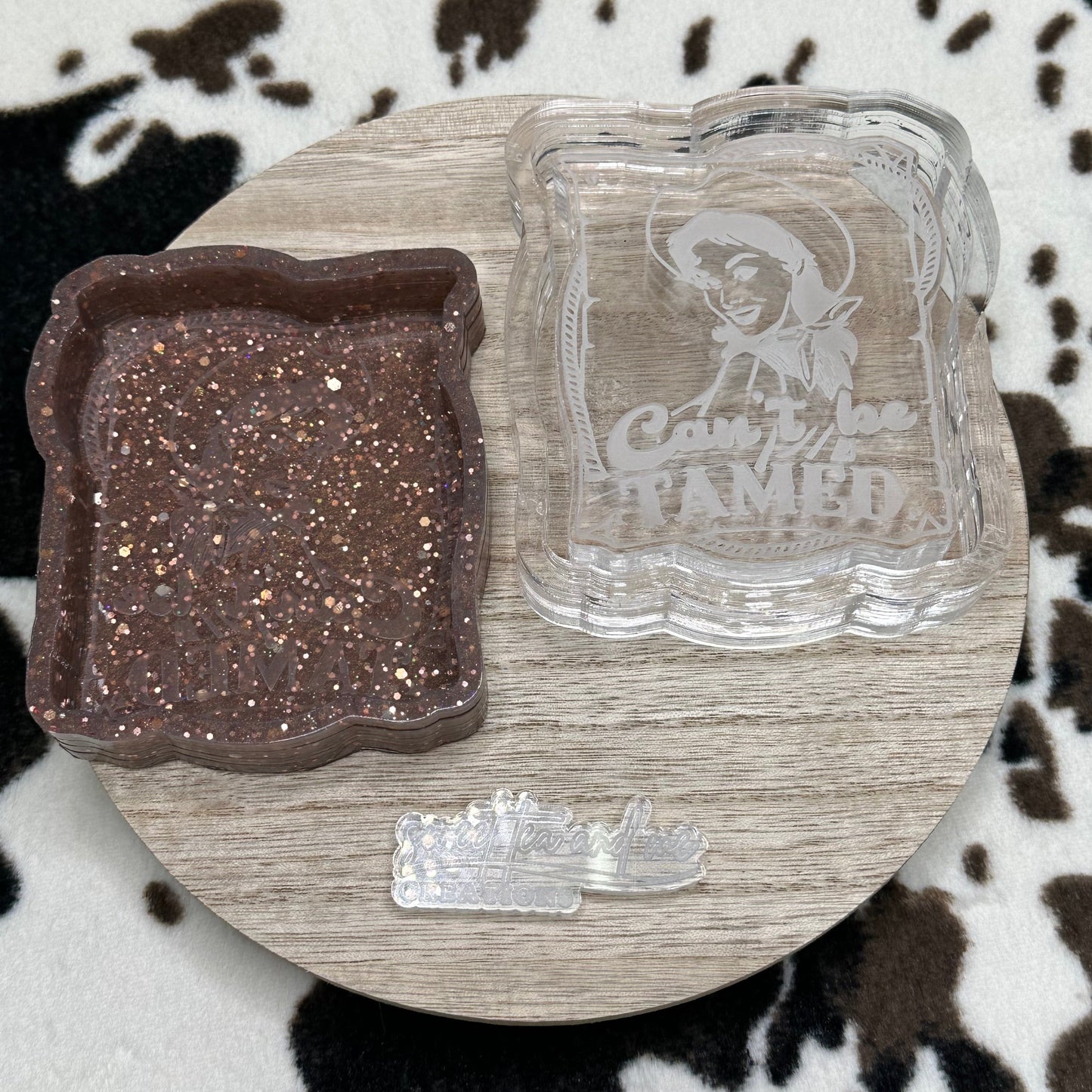 Can't Be Tamed Silicone Mold