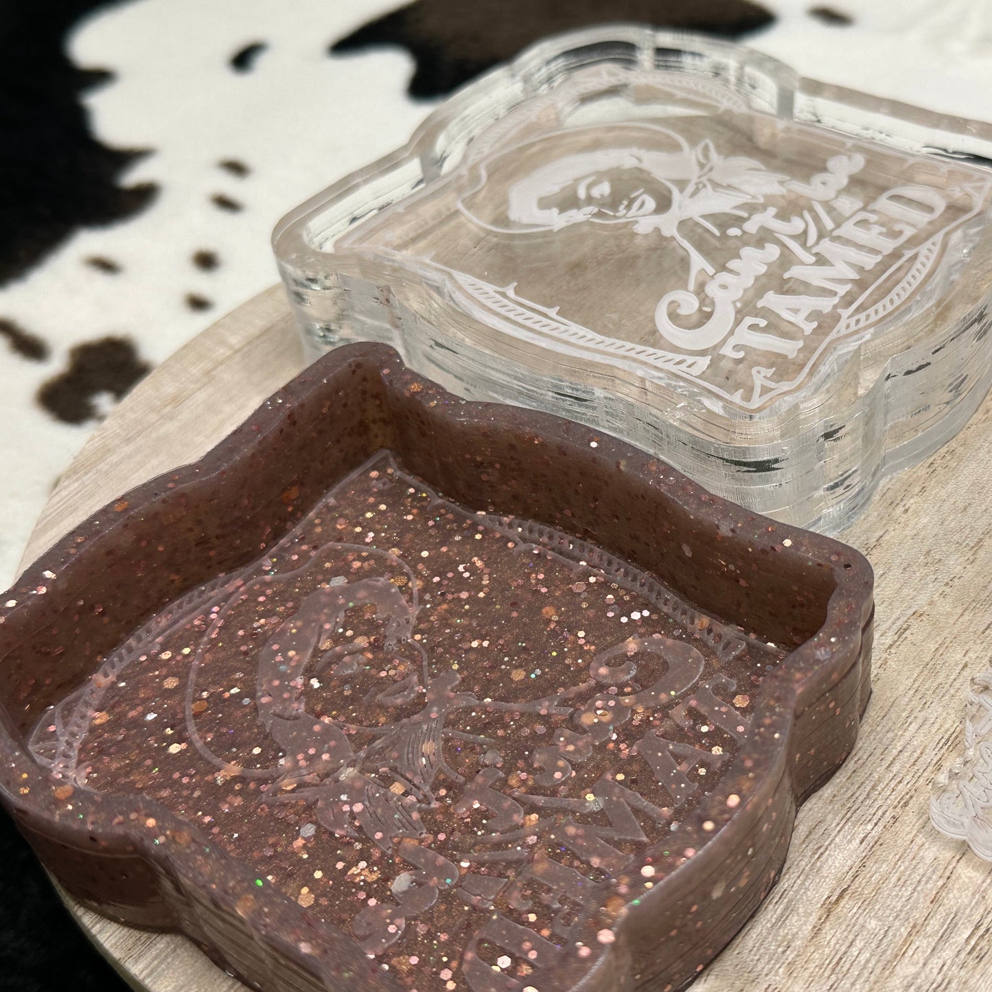 Can't Be Tamed Silicone Mold