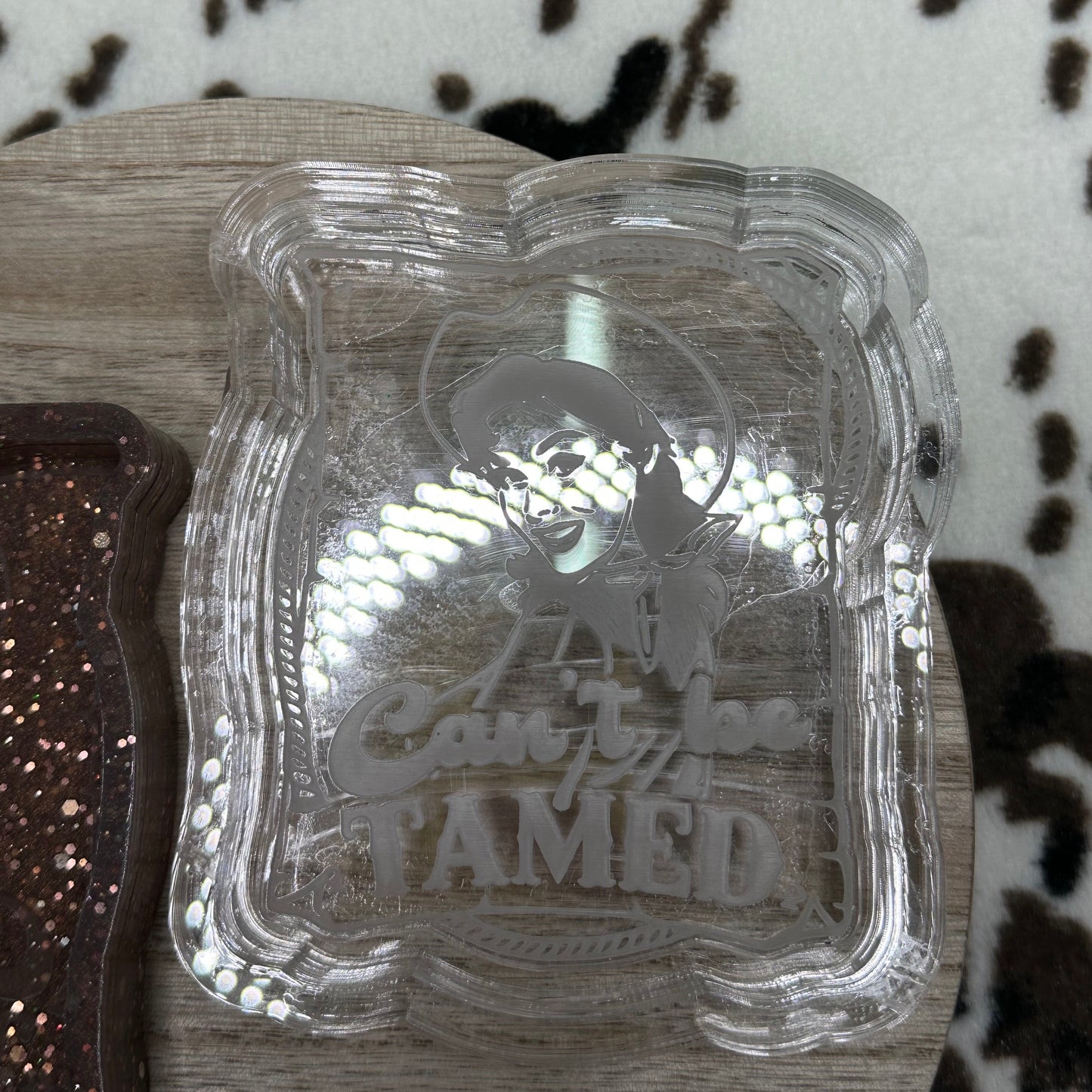 Can't Be Tamed Silicone Mold