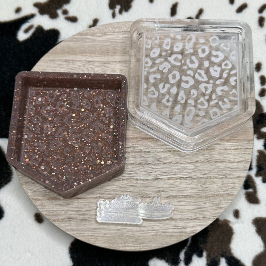 Cheetah Print Pocket Silicone Mold