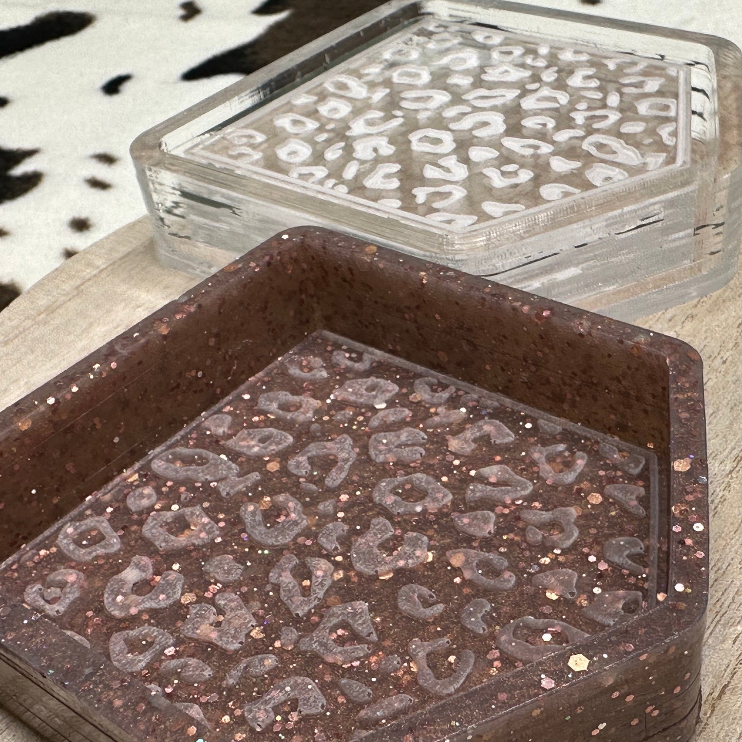 Cheetah Print Pocket Silicone Mold