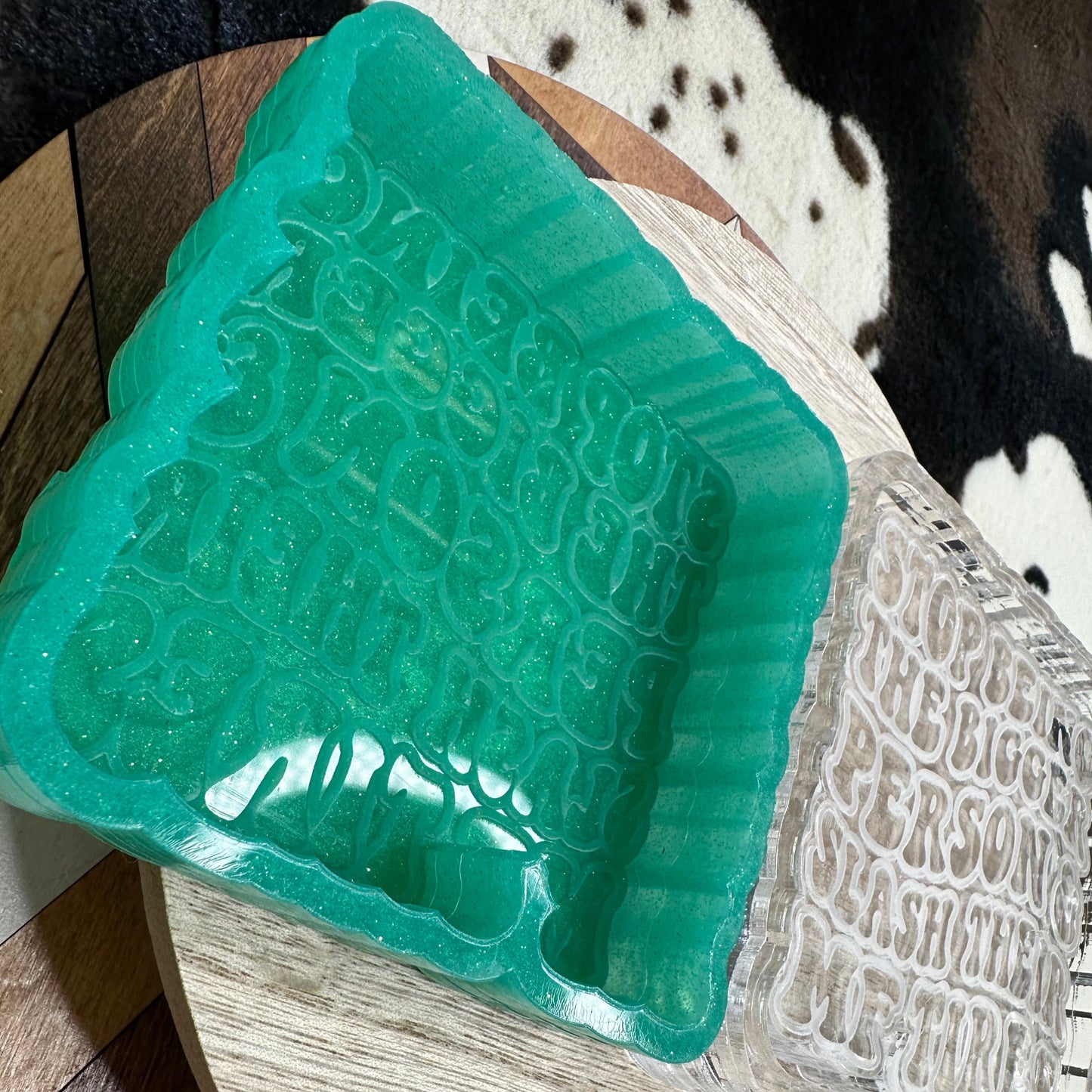 Stop Being the Bigger Person Silicone Mold