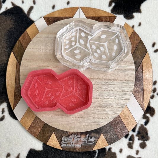 Pair o' Dice Silicone Mold