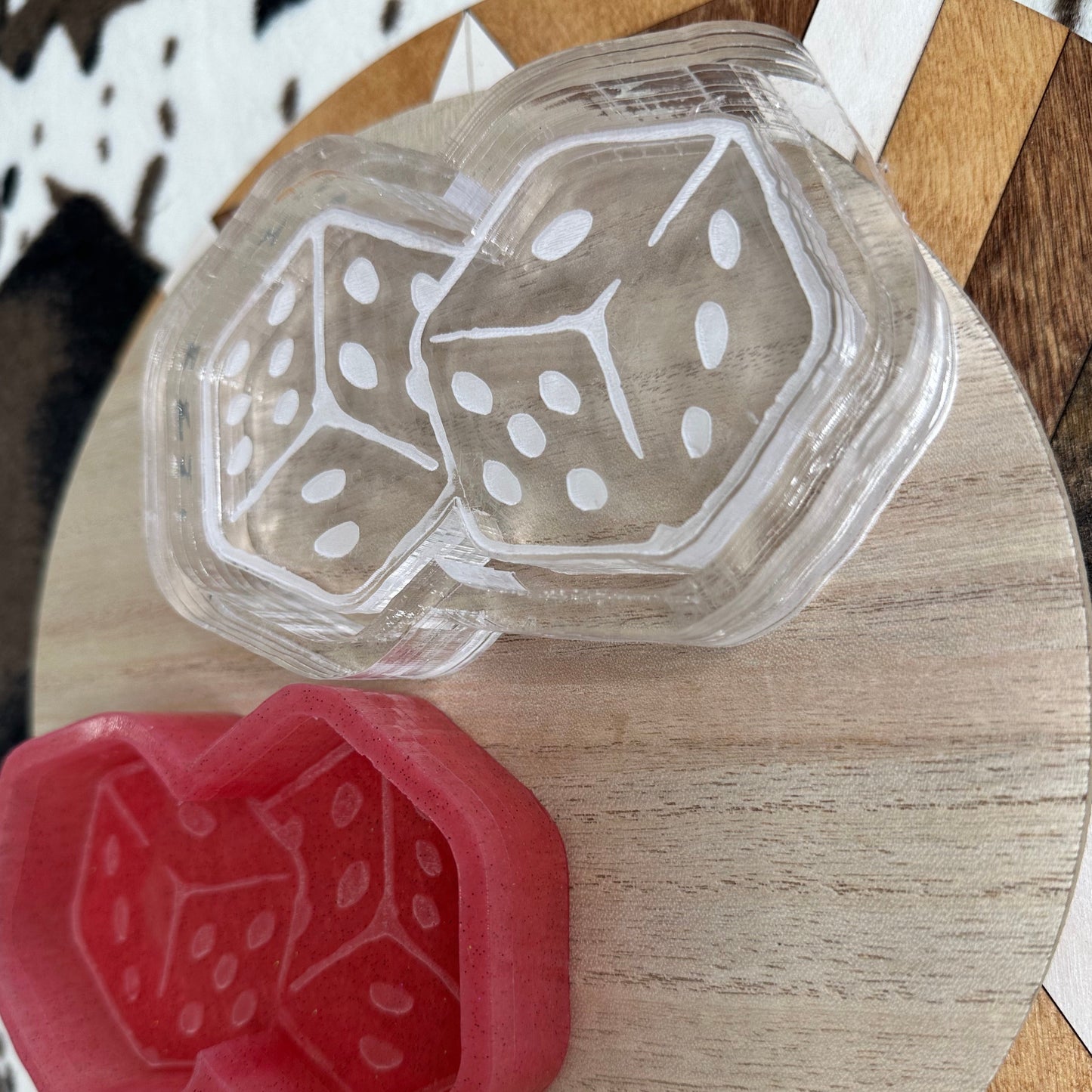 Pair o' Dice Silicone Mold