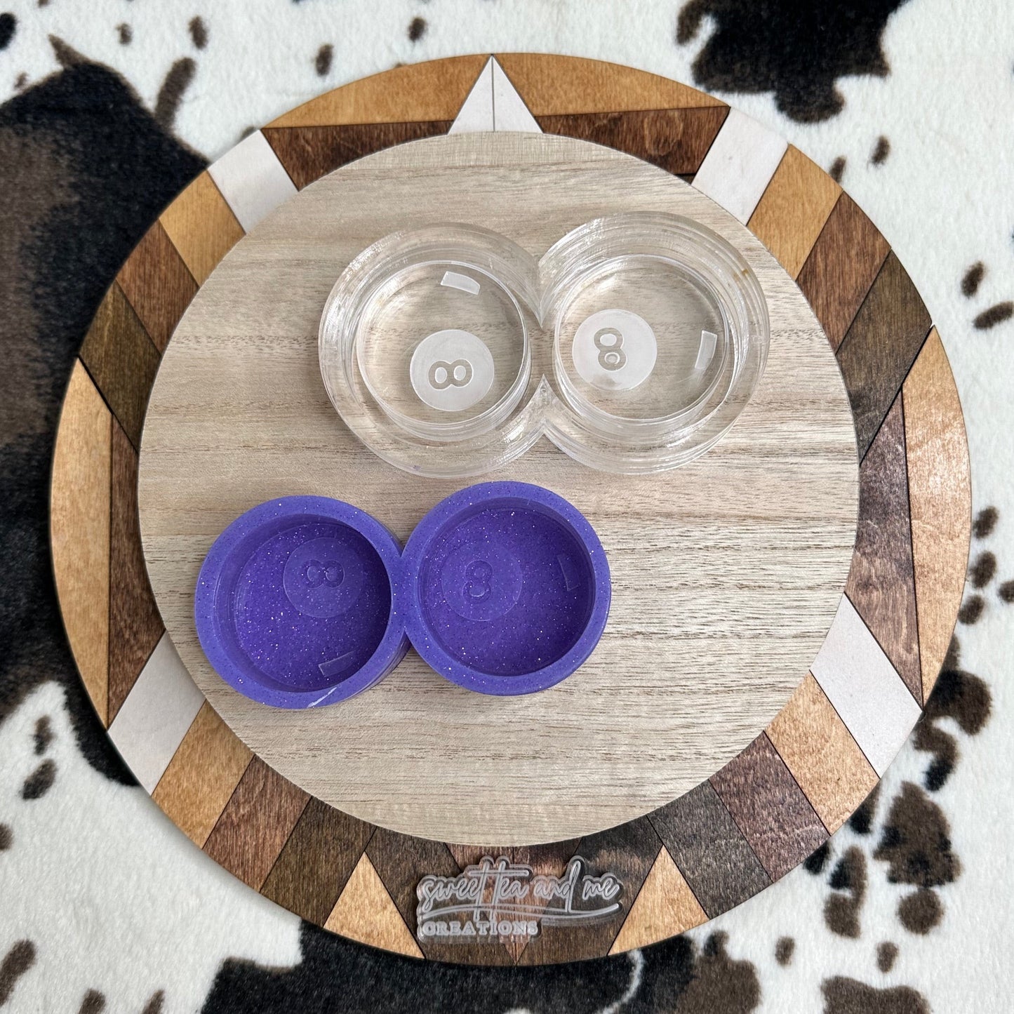 8 Ball Vent Clip Silicone Mold