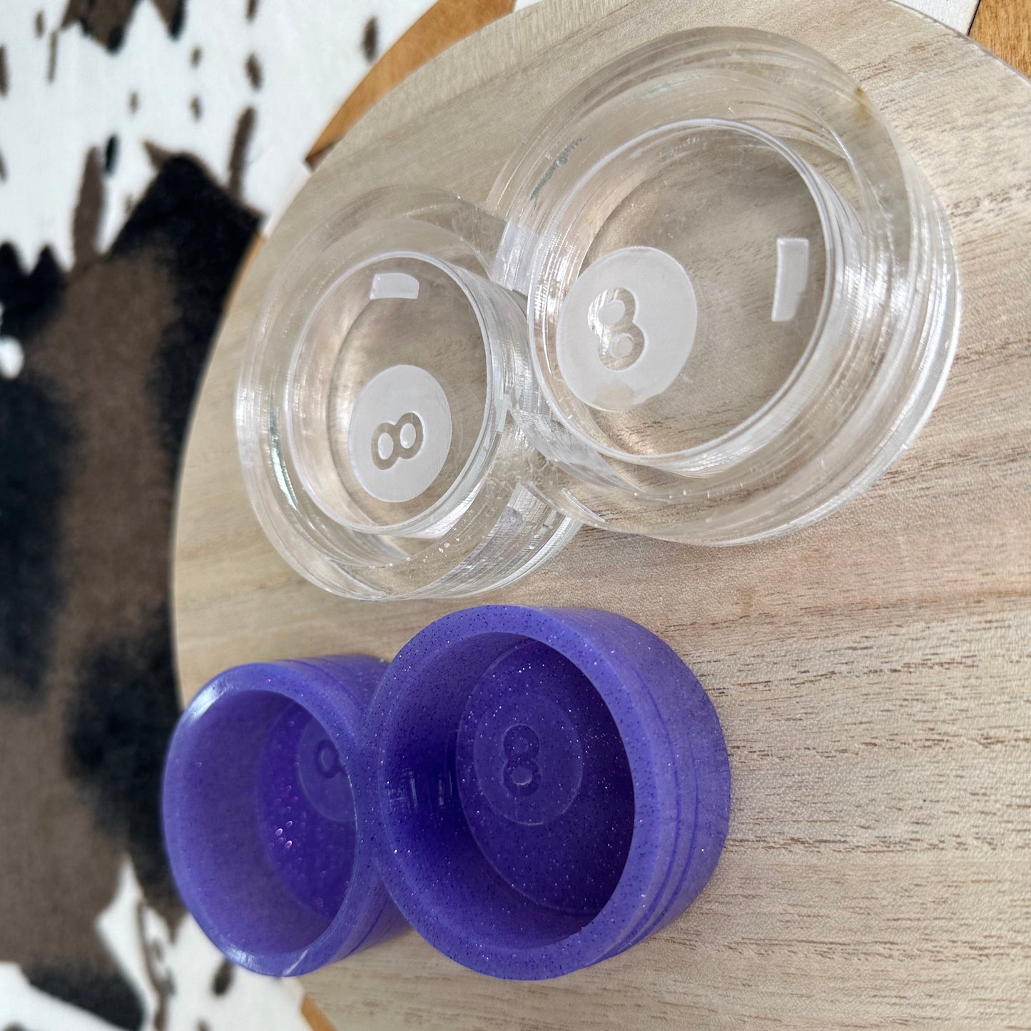 8 Ball Vent Clip Silicone Mold