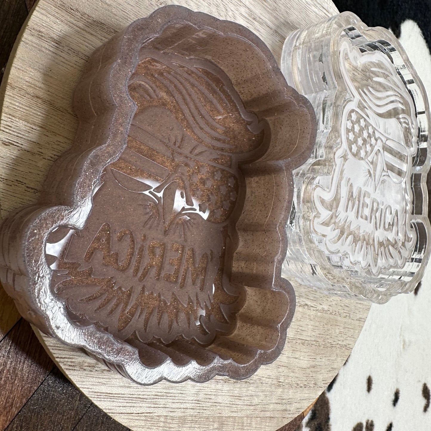 'Merica Eagle Head Silicone Mold