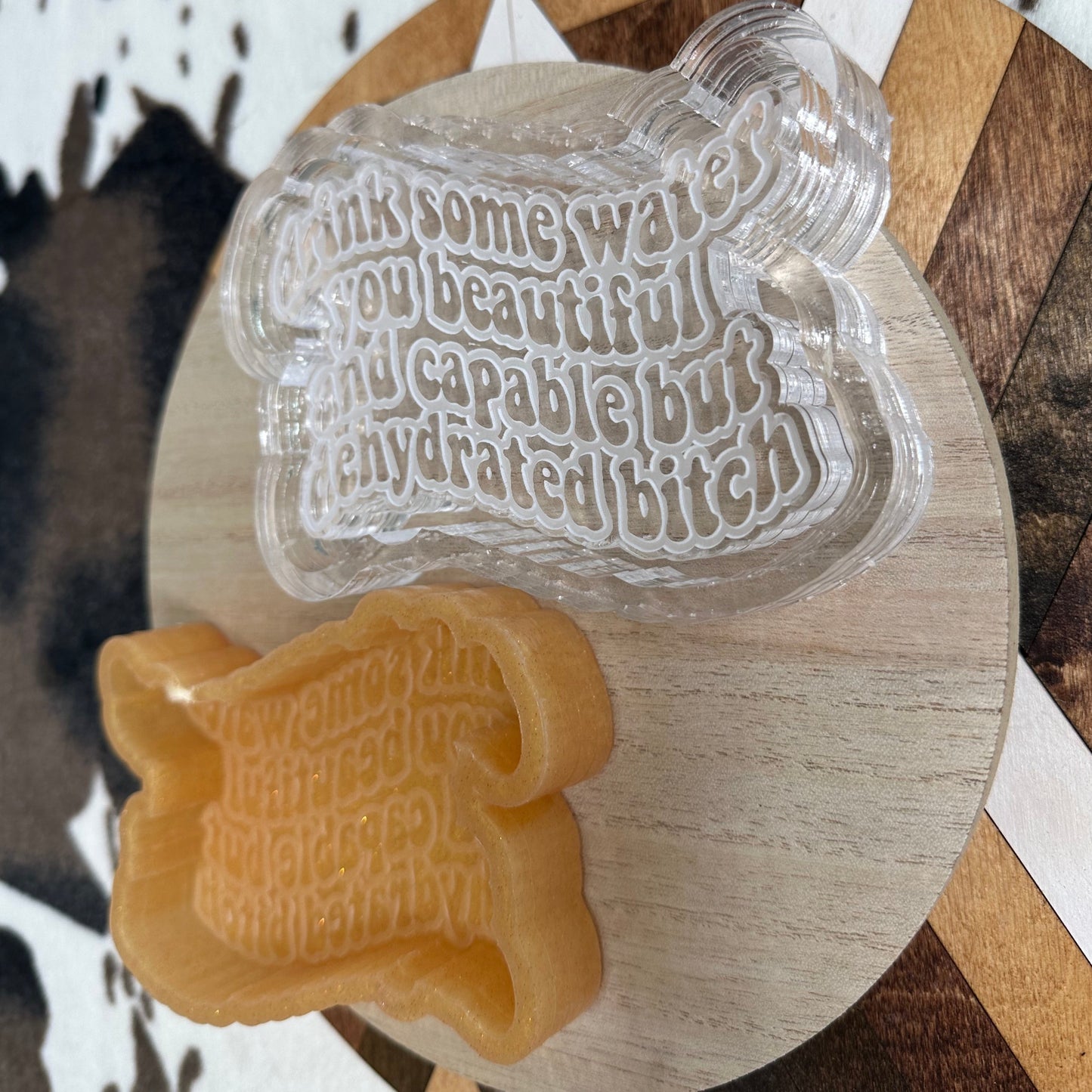 Drink Some Water Silicone Mold