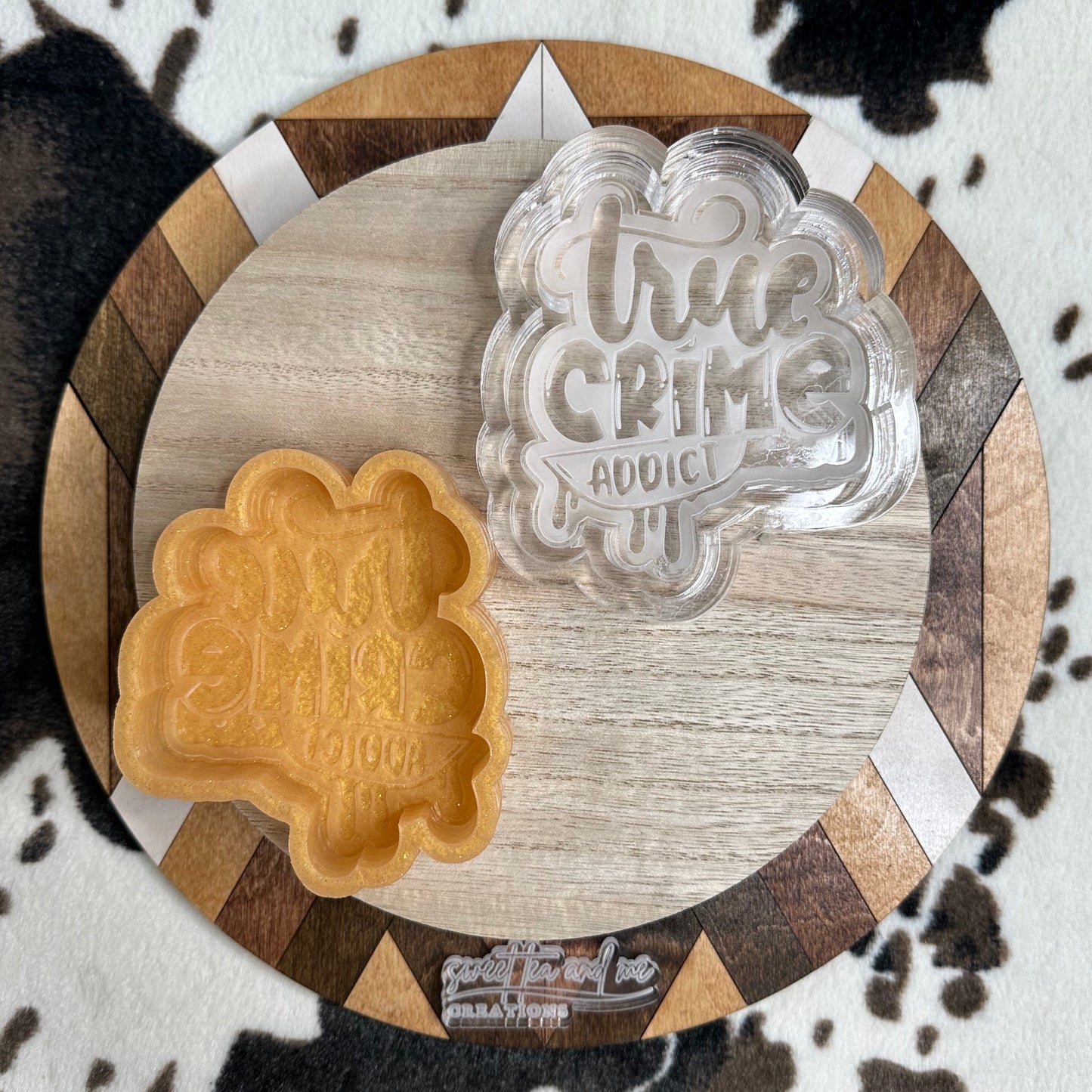 True Crime Addict Silicone Mold