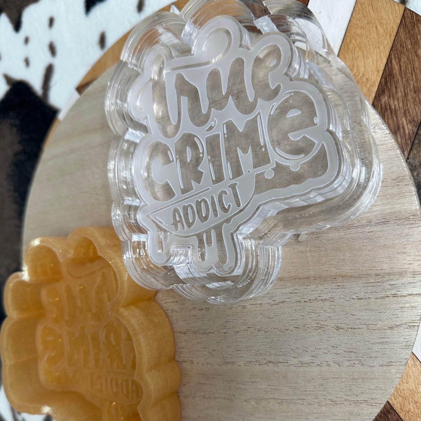 True Crime Addict Silicone Mold