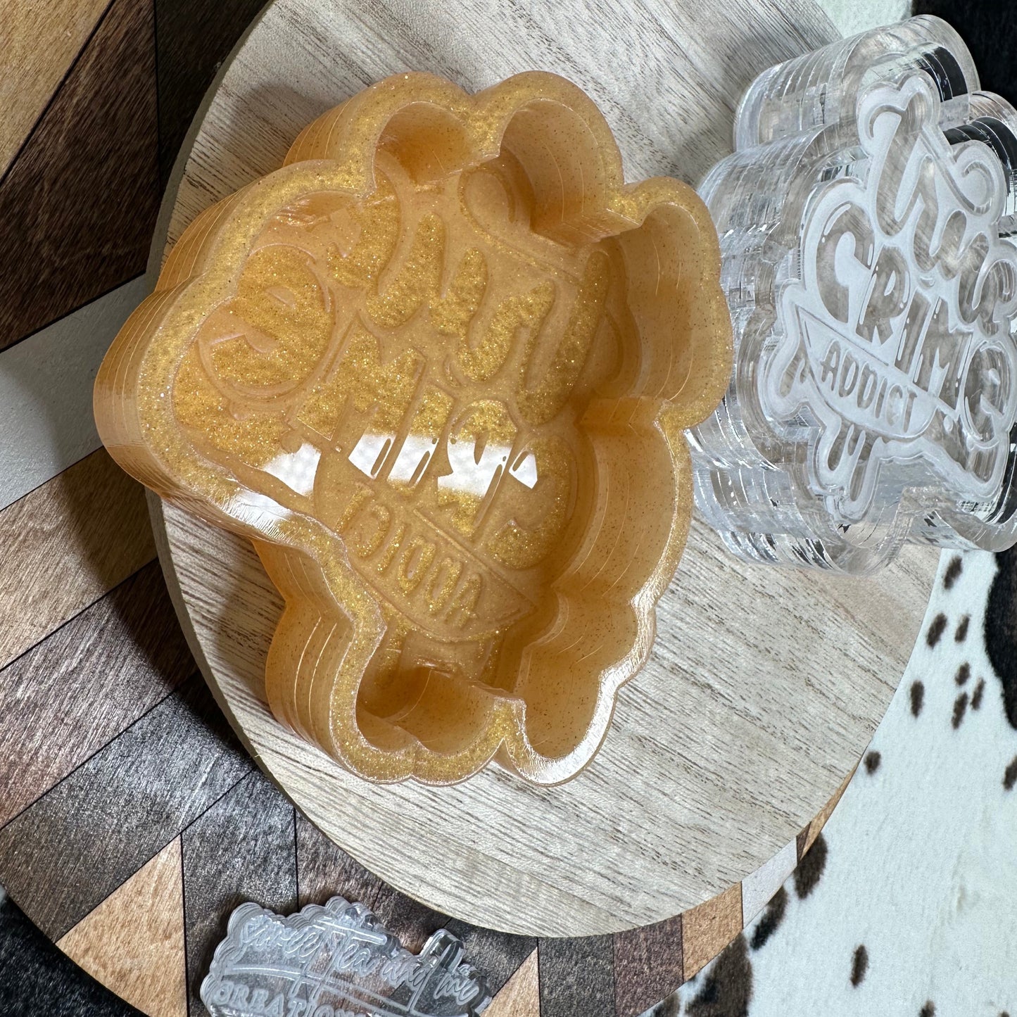 True Crime Addict Silicone Mold