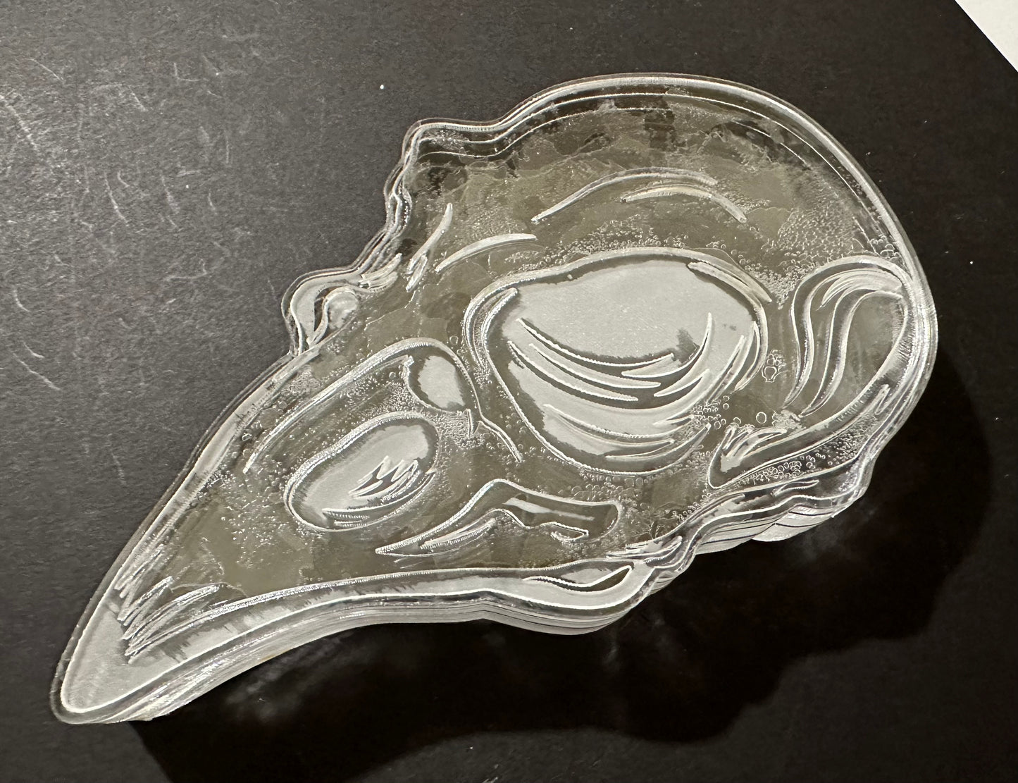 Crow Skull Silicone Mold