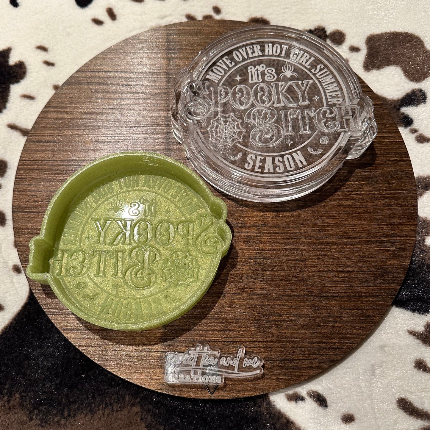 Spooky Bitch Season Silicone Mold