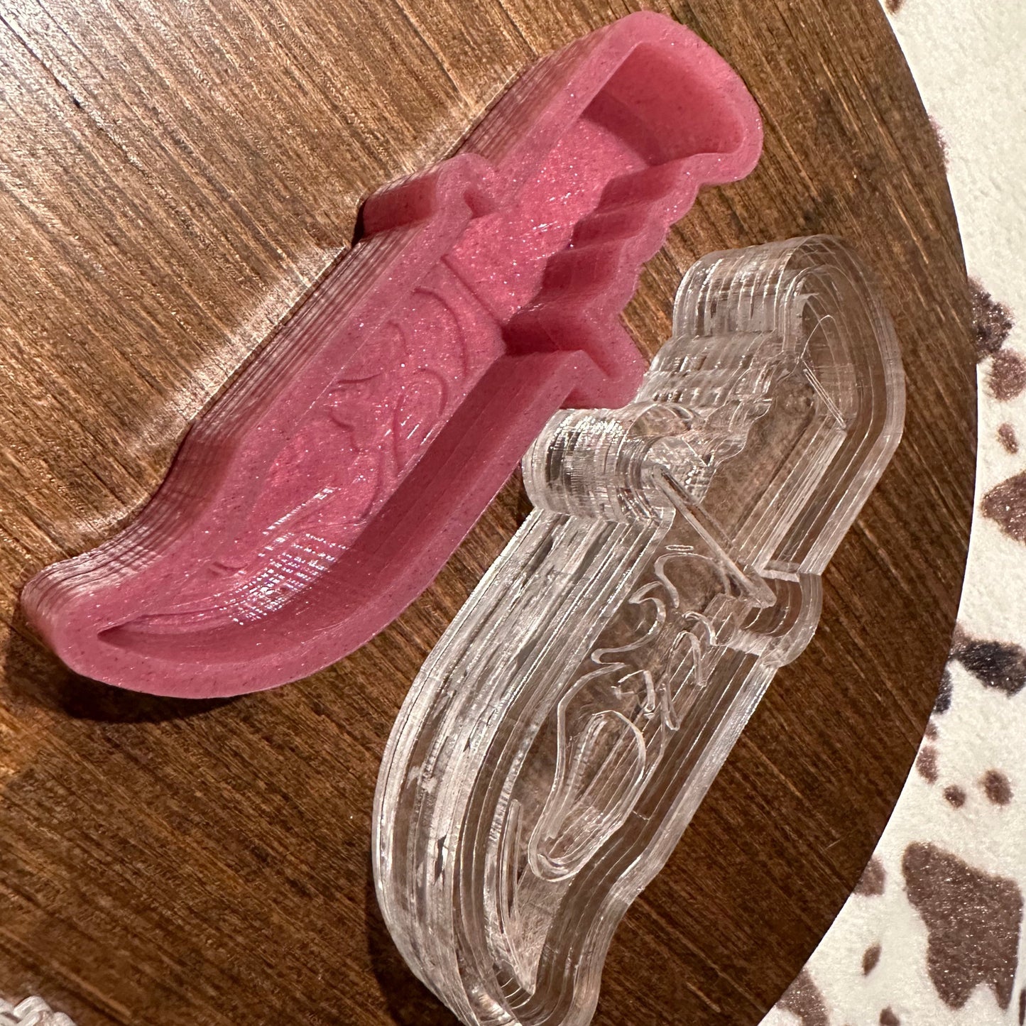 Screaming Knife Silicone Mold