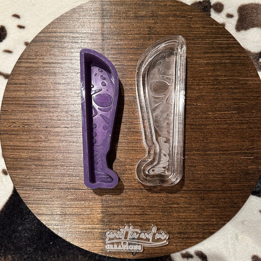 Hockey Mask Knife Silicone Mold