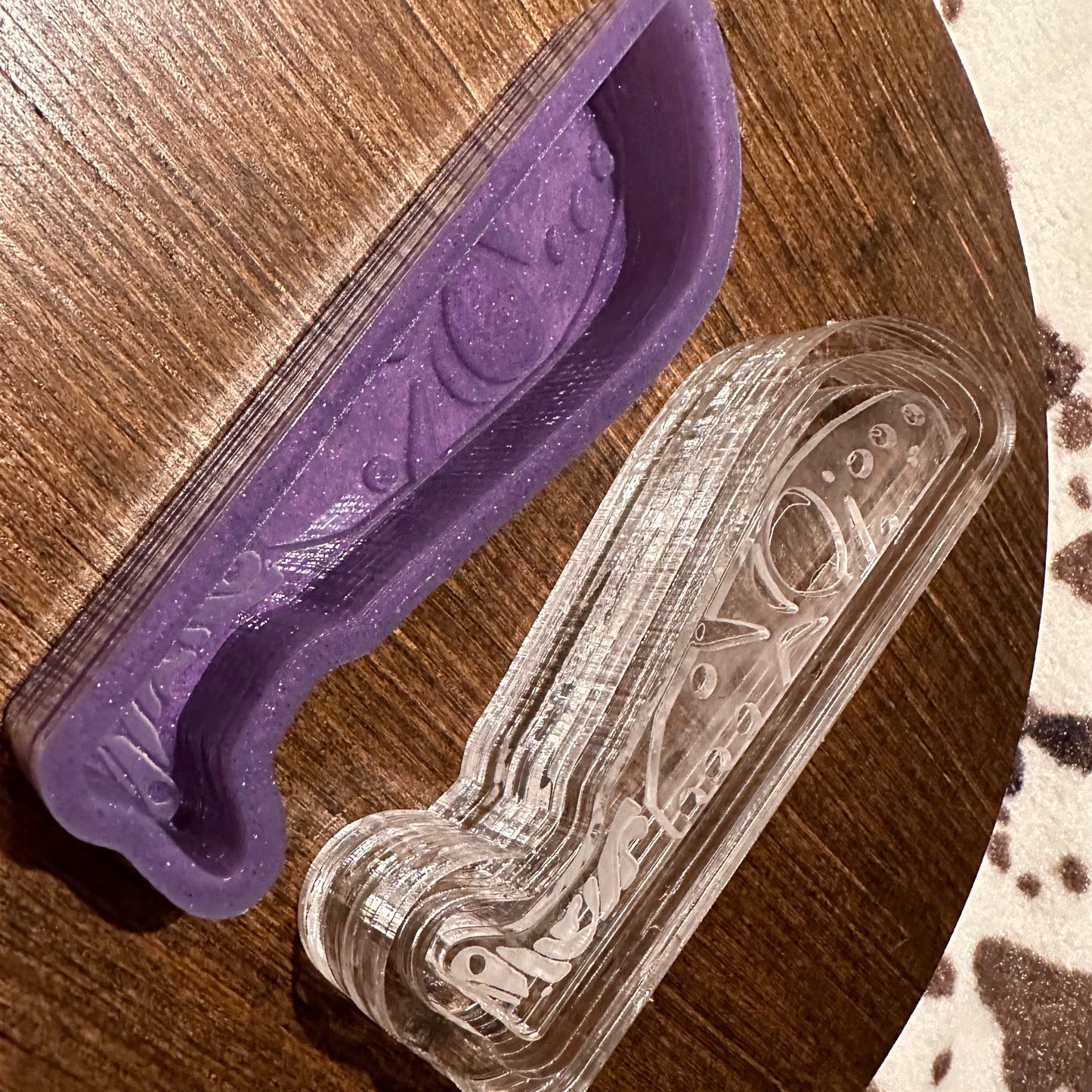 Hockey Mask Knife Silicone Mold