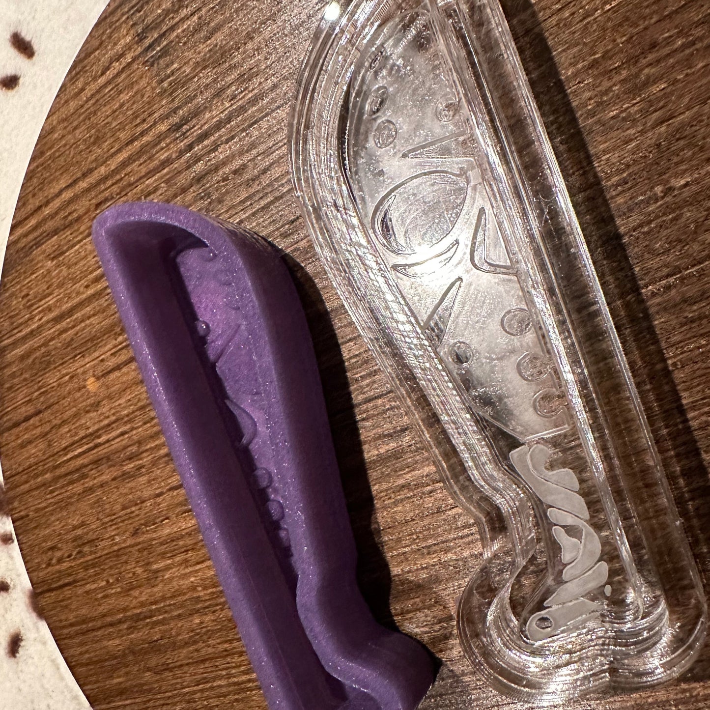 Hockey Mask Knife Silicone Mold