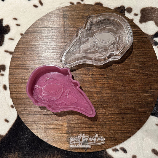 Crow Skull Silicone Mold
