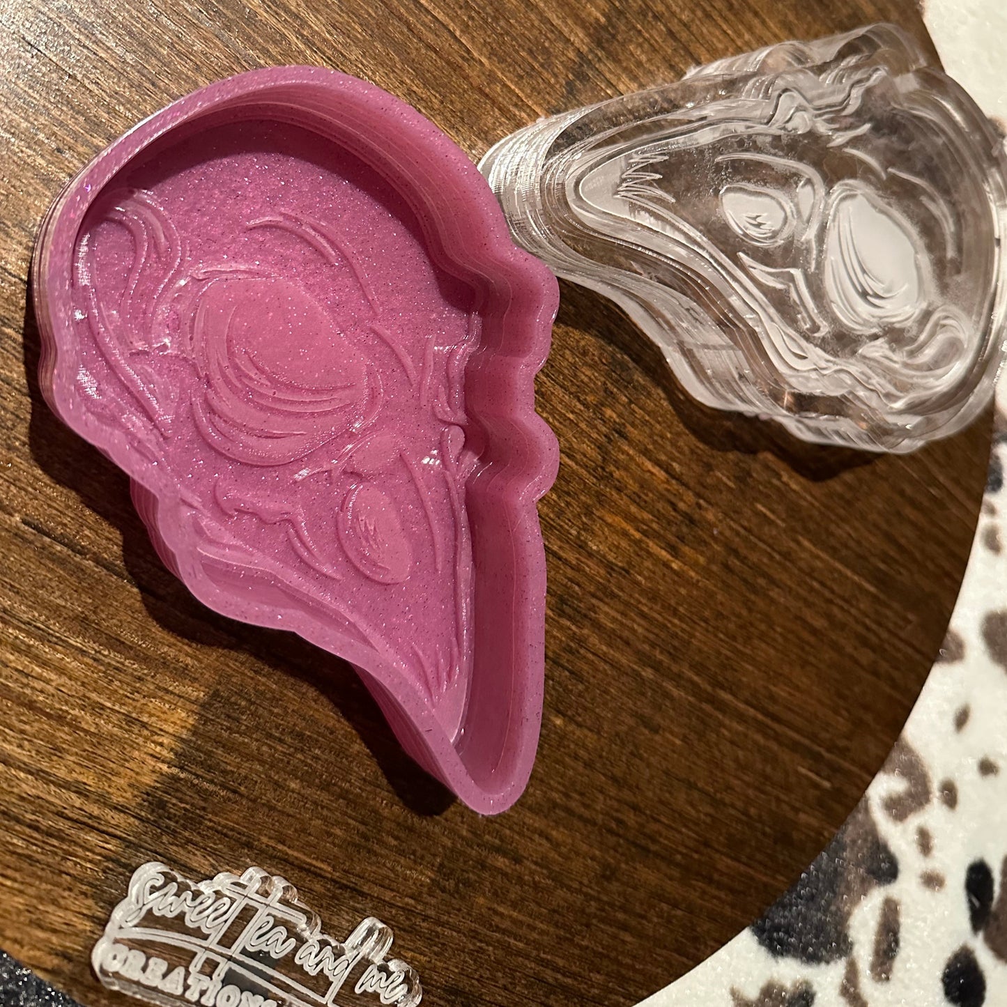 Crow Skull Silicone Mold
