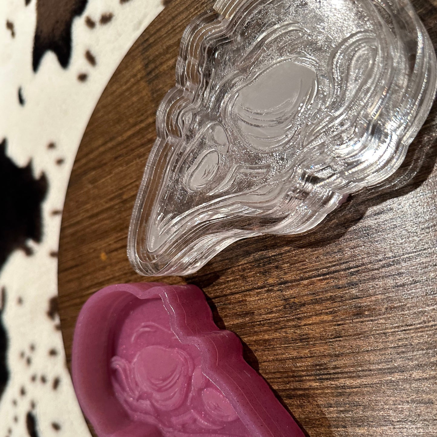 Crow Skull Silicone Mold