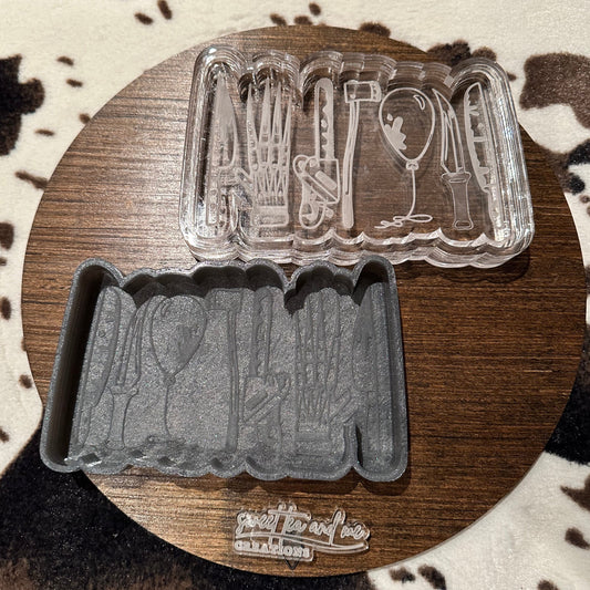 Horror Movie Weapons Silicone Mold