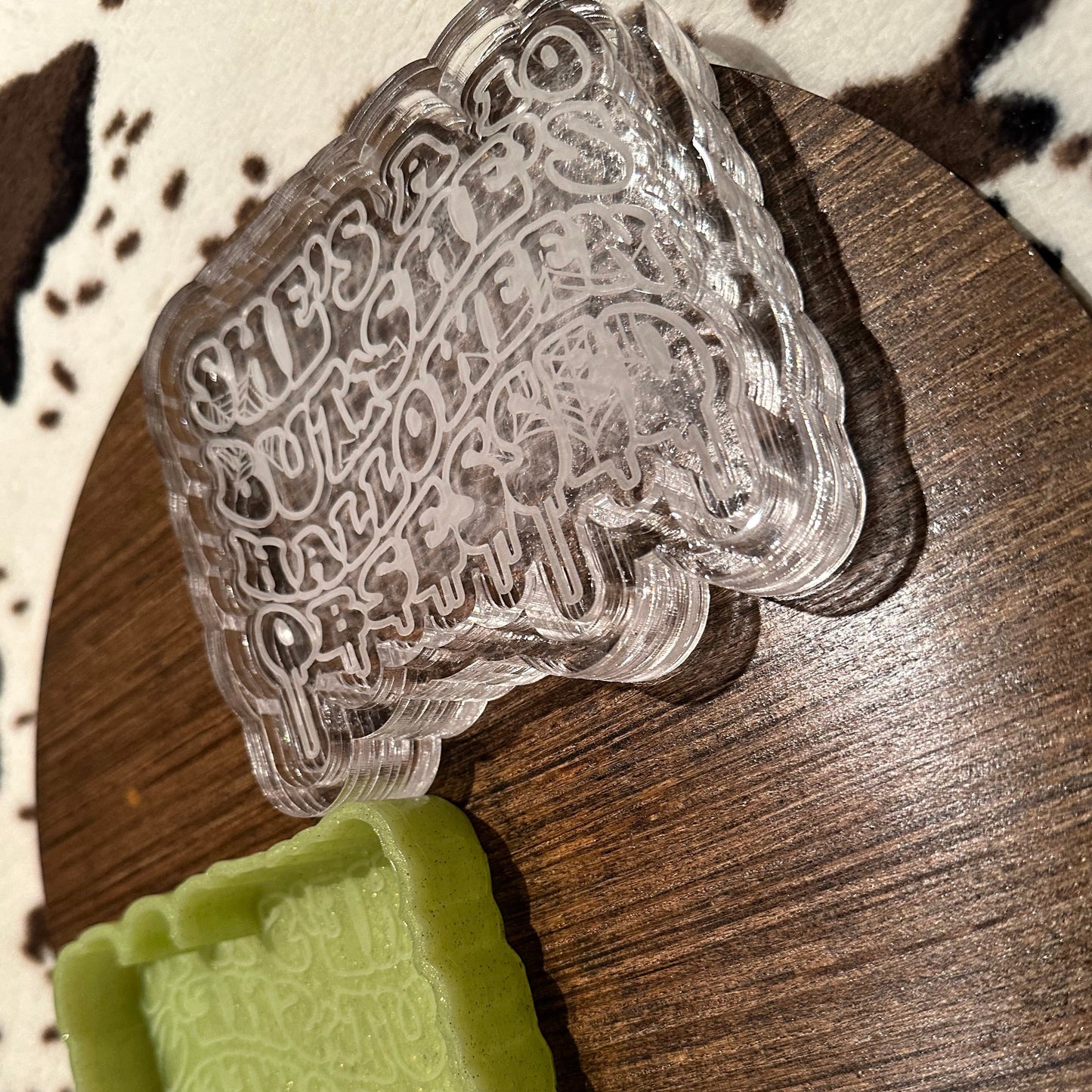 She's a 10 But She's Halloween Obsessed Silicone Mold