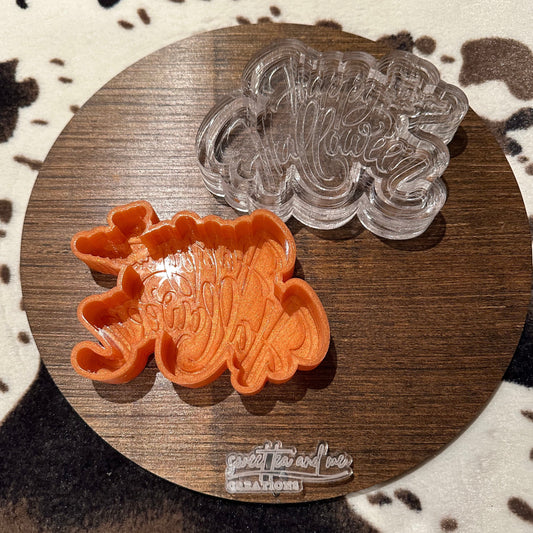 Happy Halloween Silicone Mold