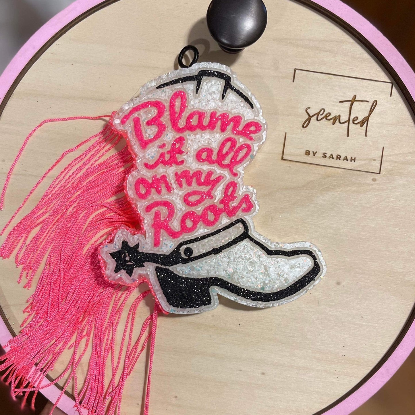 Blame It On My Roots Boot Silicone Mold