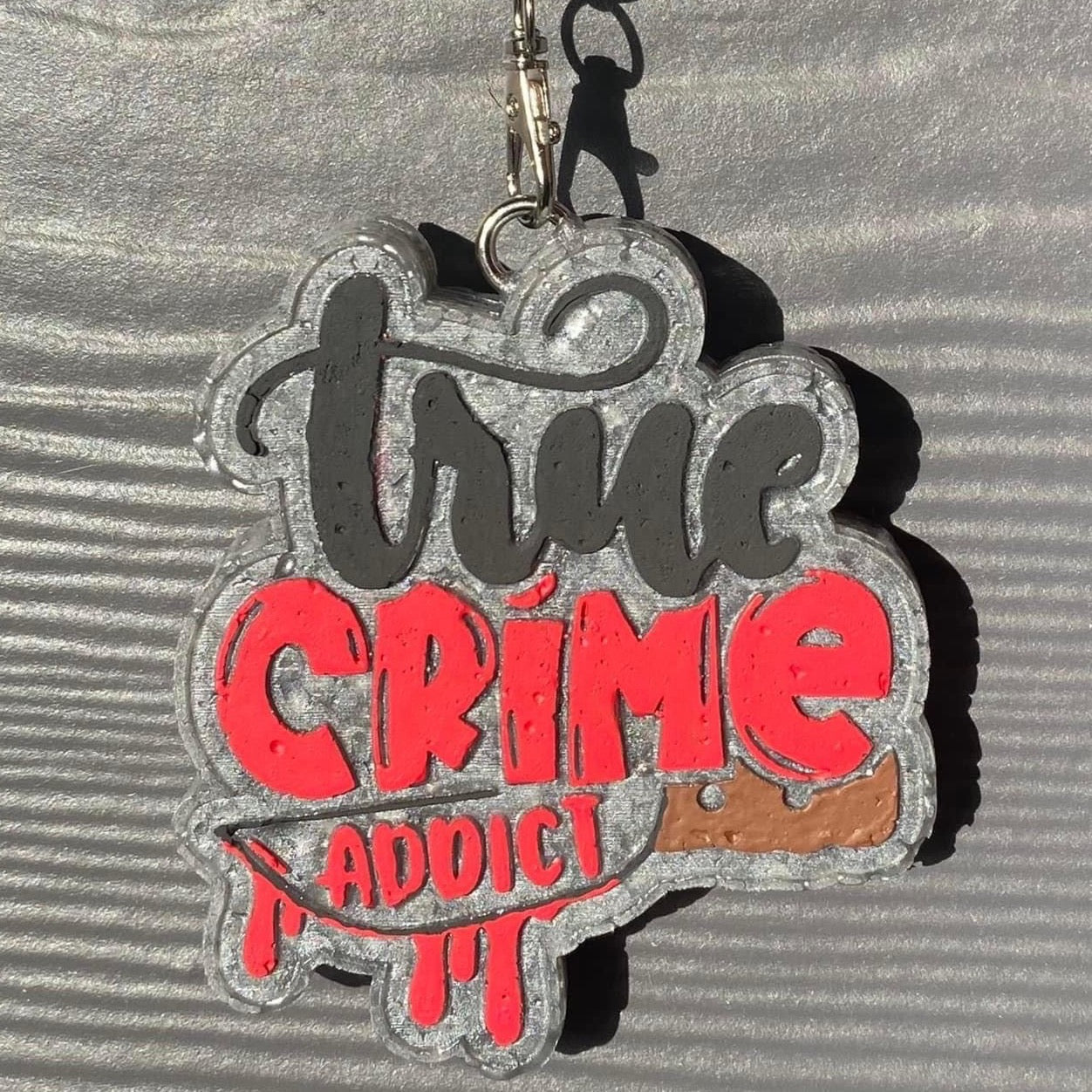 True Crime Addict Silicone Mold