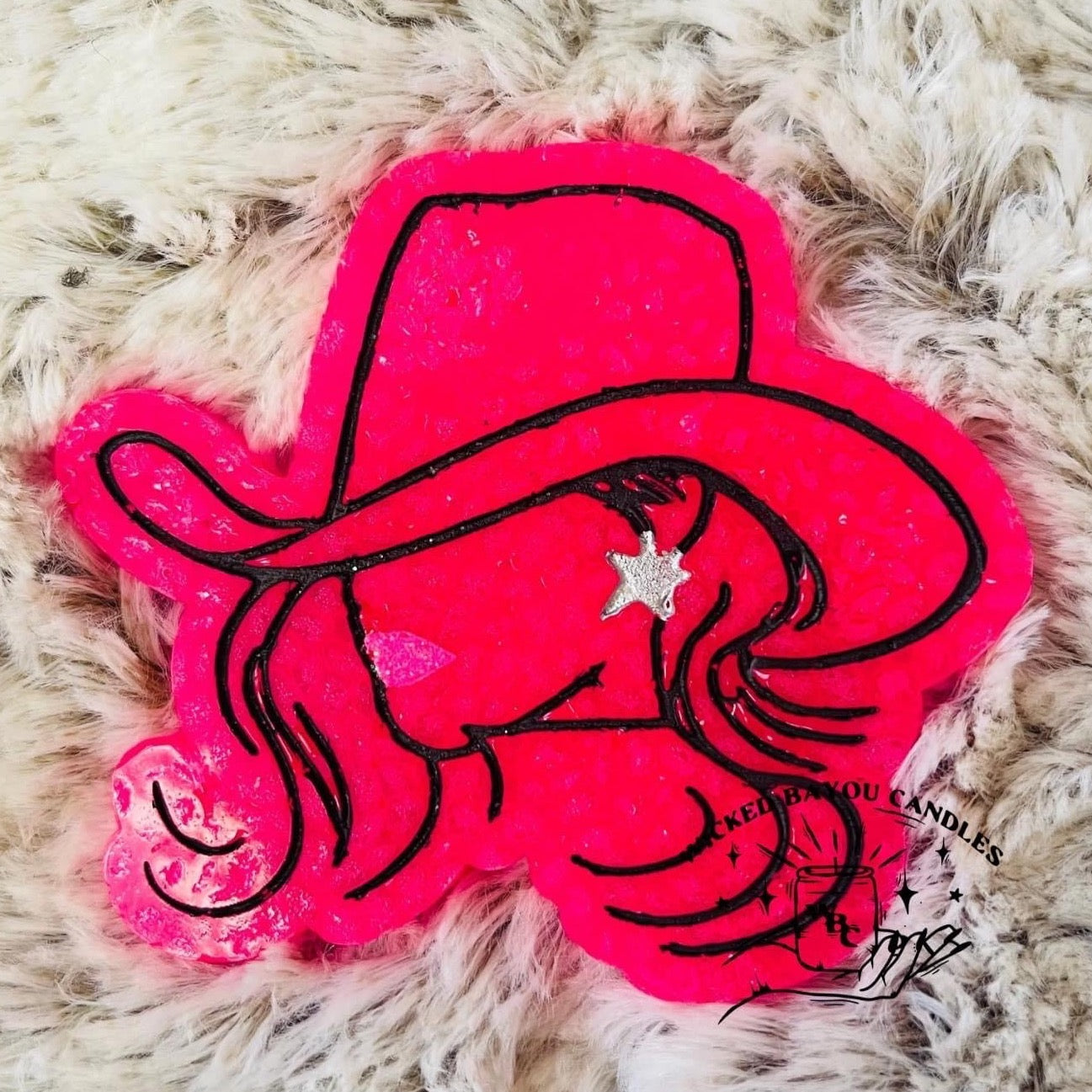 Cowgirl Glamour Headshot Silicone Mold