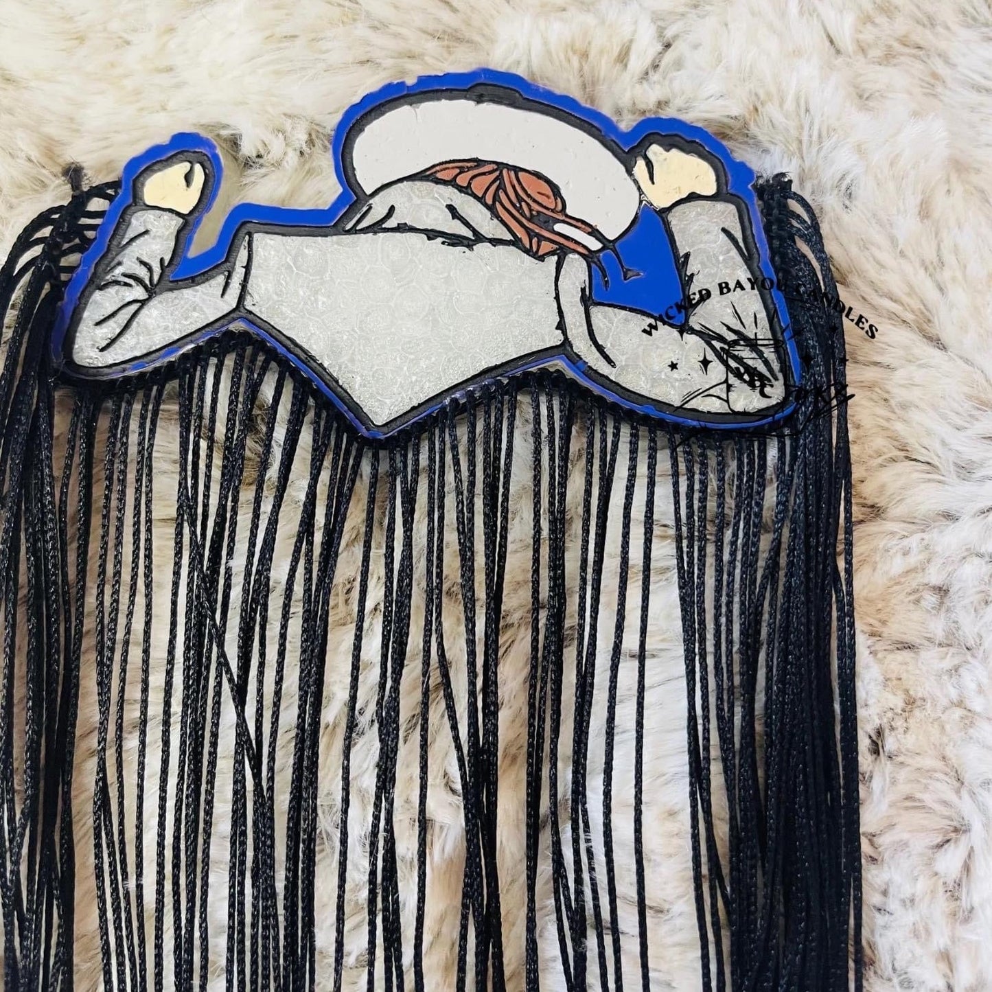 Cowgirl with Fringed Jacket Silicone Mold